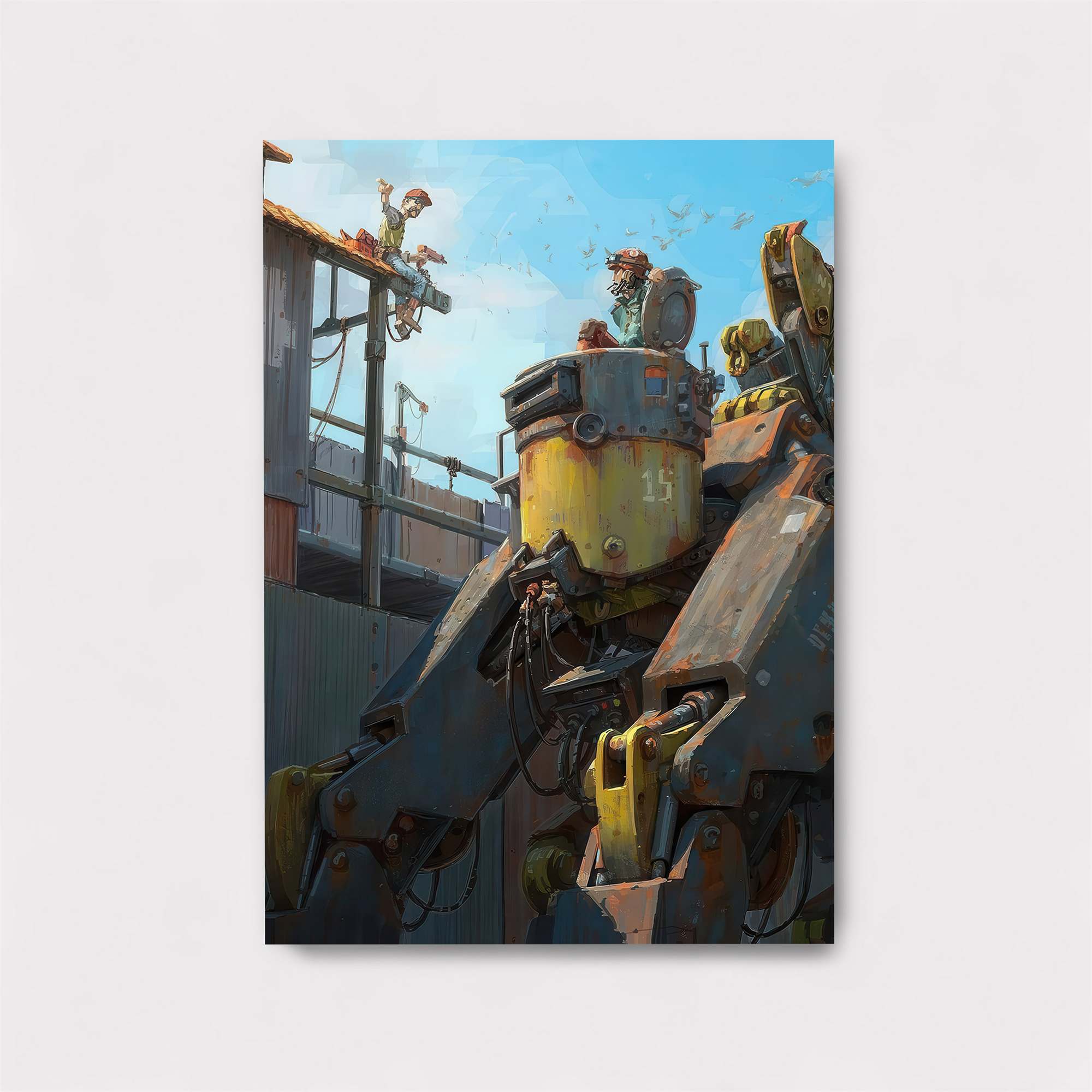 Mech Harmony Safe Wall Magnetic / M