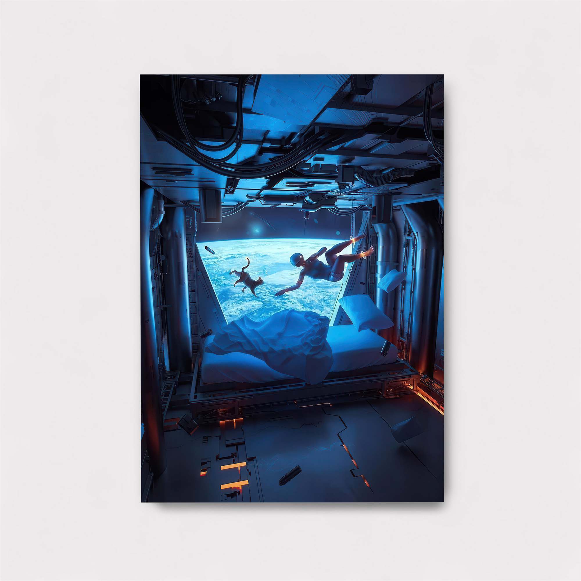 Space Serenade Safe Wall Magnetic / M