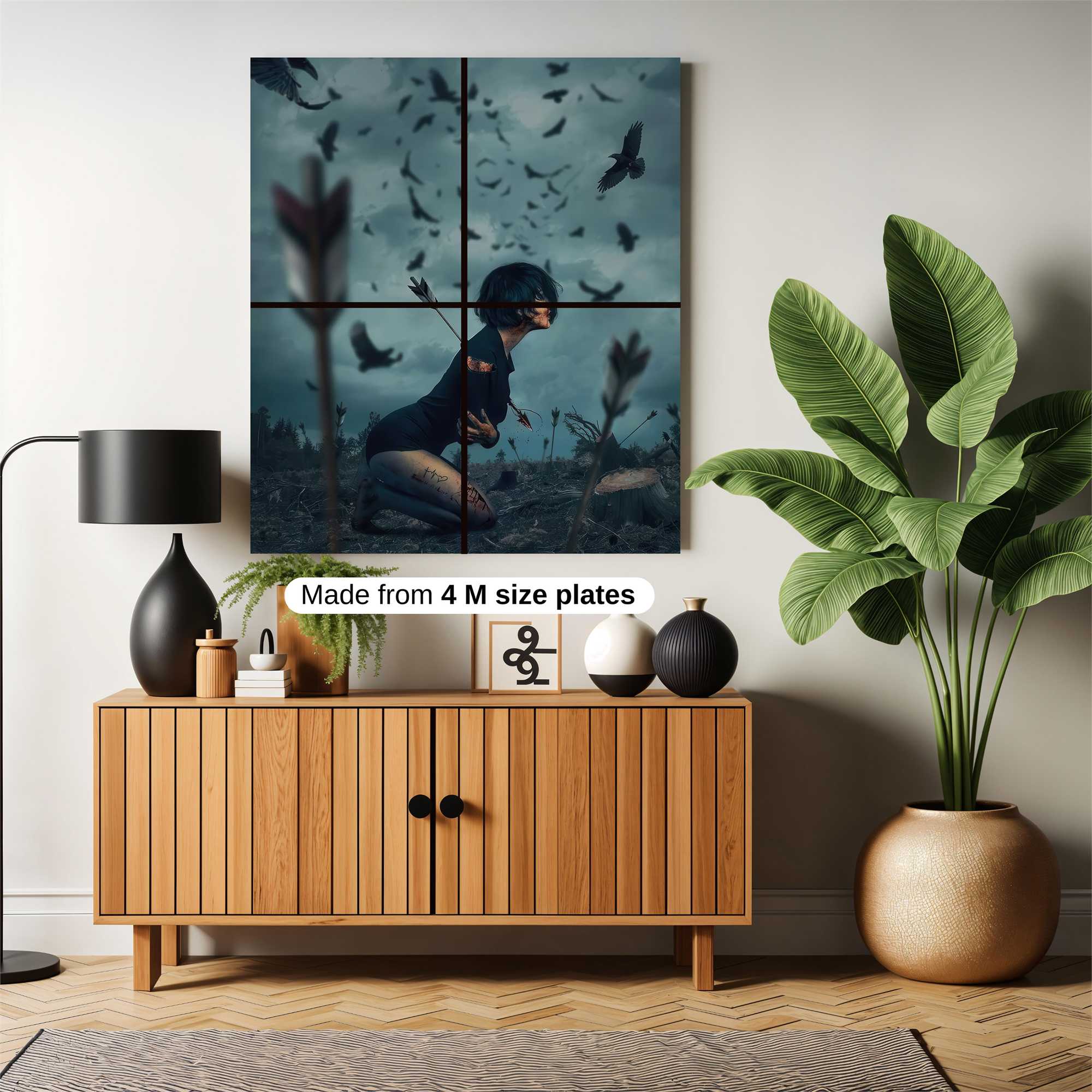 Wounded Reverie Safe Wall Magnetic / M