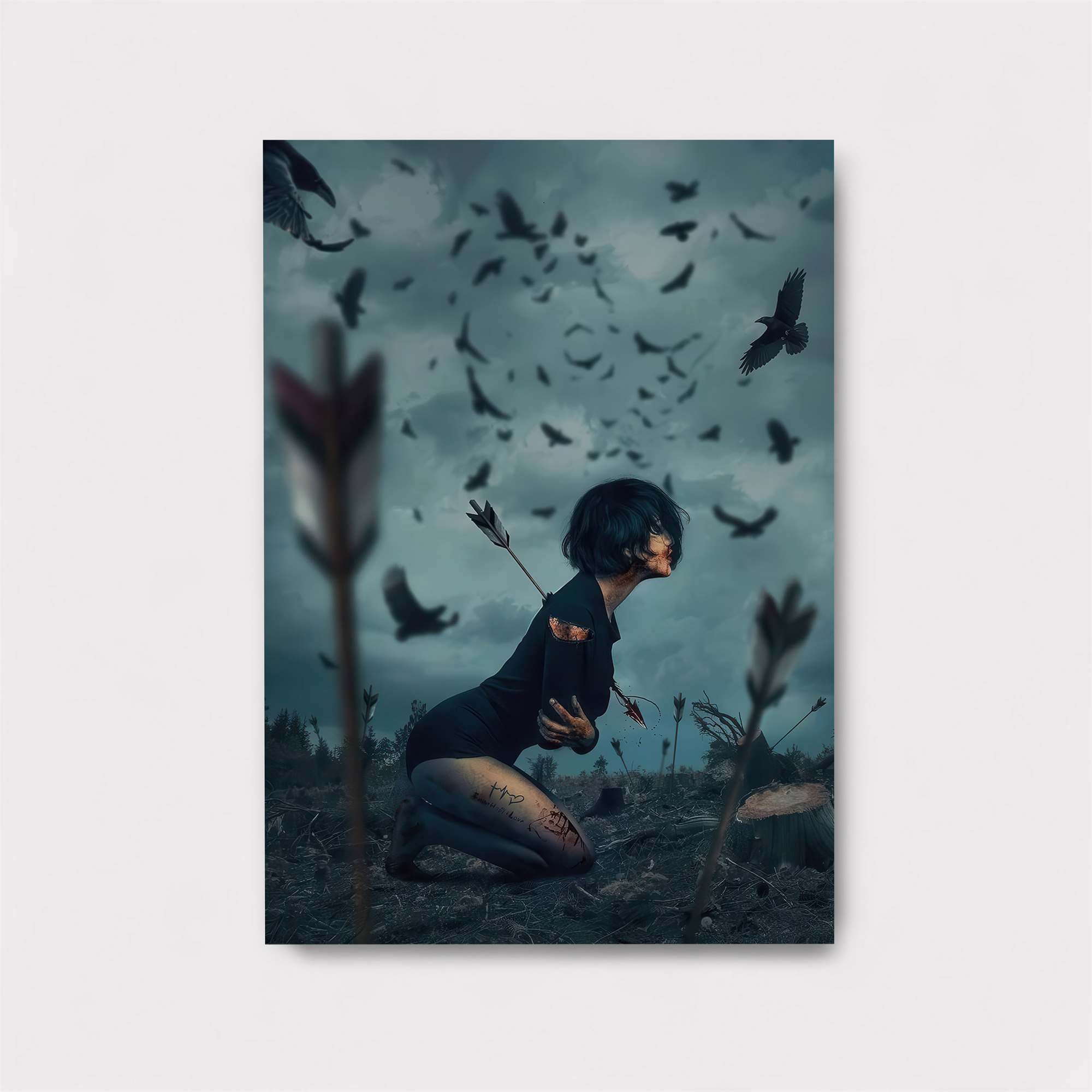 Wounded Reverie Safe Wall Magnetic / M