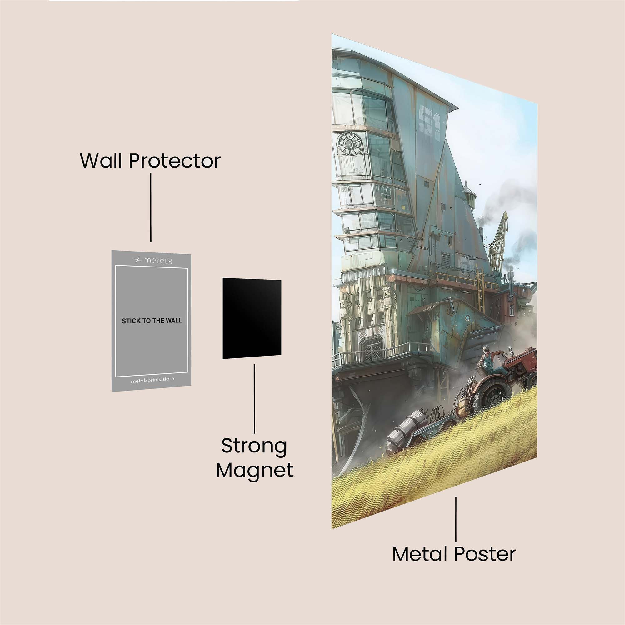 Farming Monolith Safe Wall Magnetic / M
