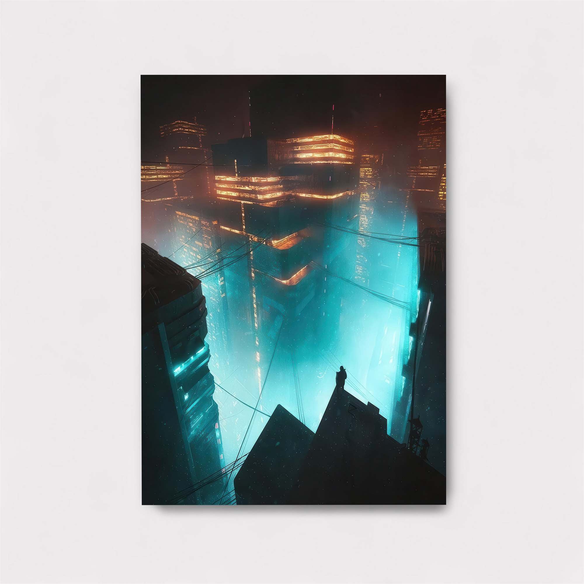 Neon Serenity Safe Wall Magnetic / M