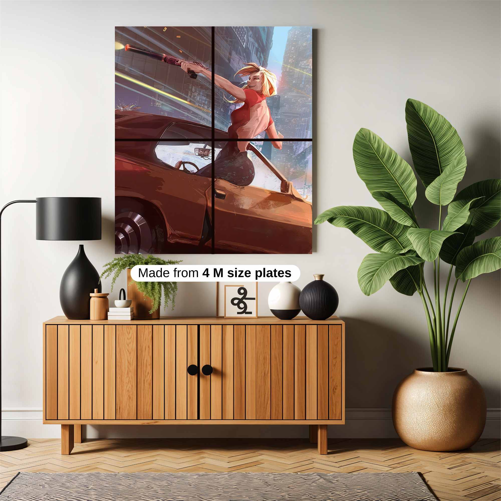 Neon Reverie Safe Wall Magnetic / M