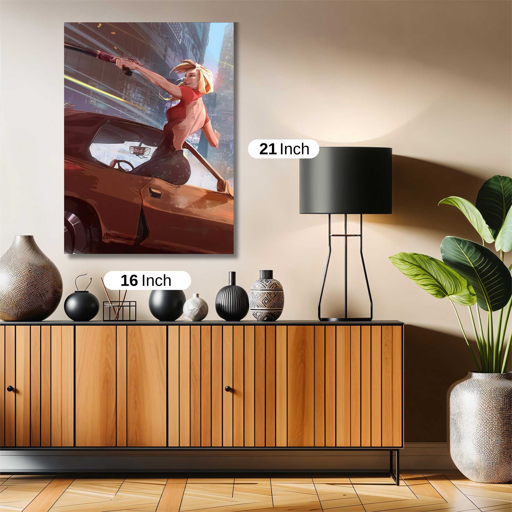 Neon Reverie Safe Wall Magnetic / M