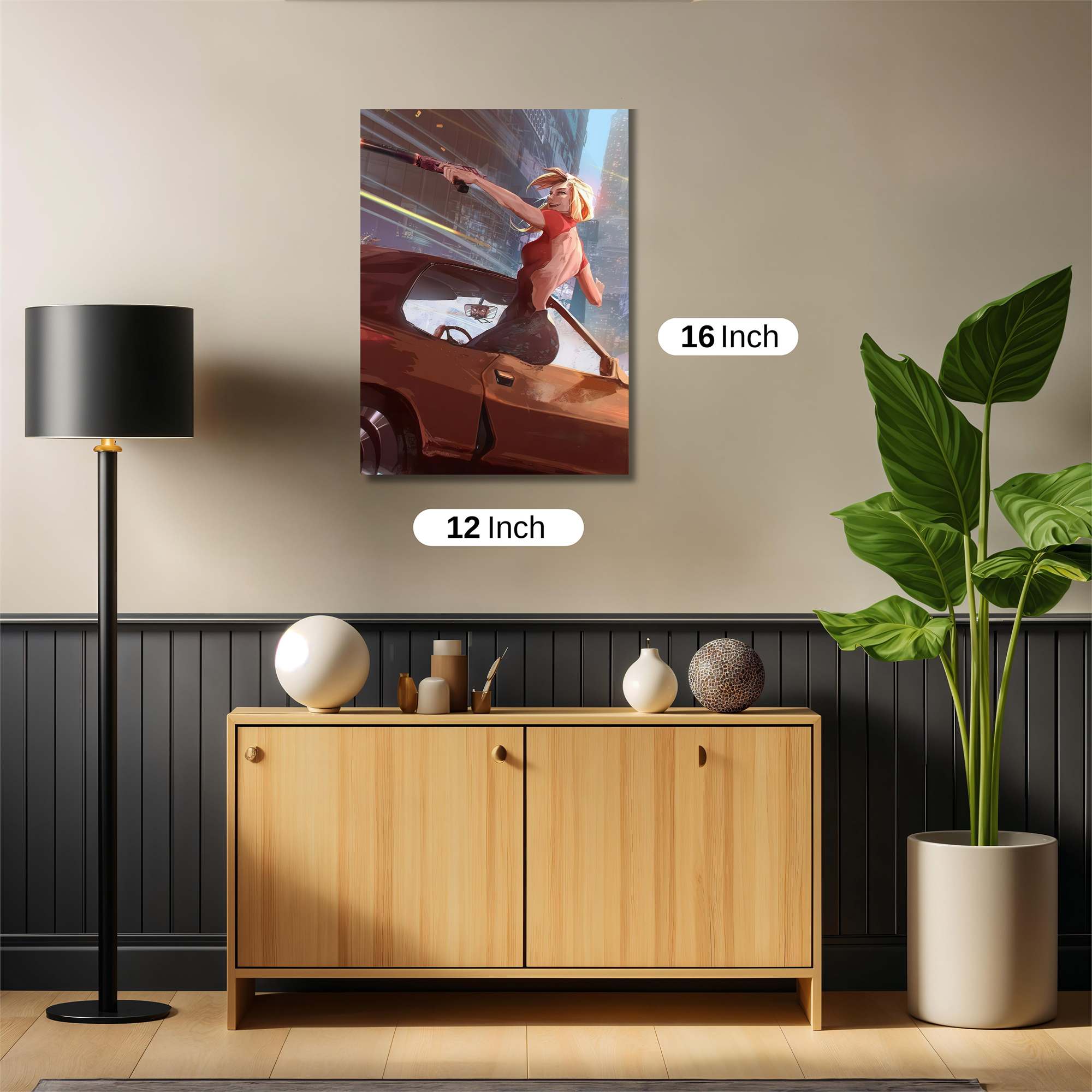 Neon Reverie Safe Wall Magnetic / M