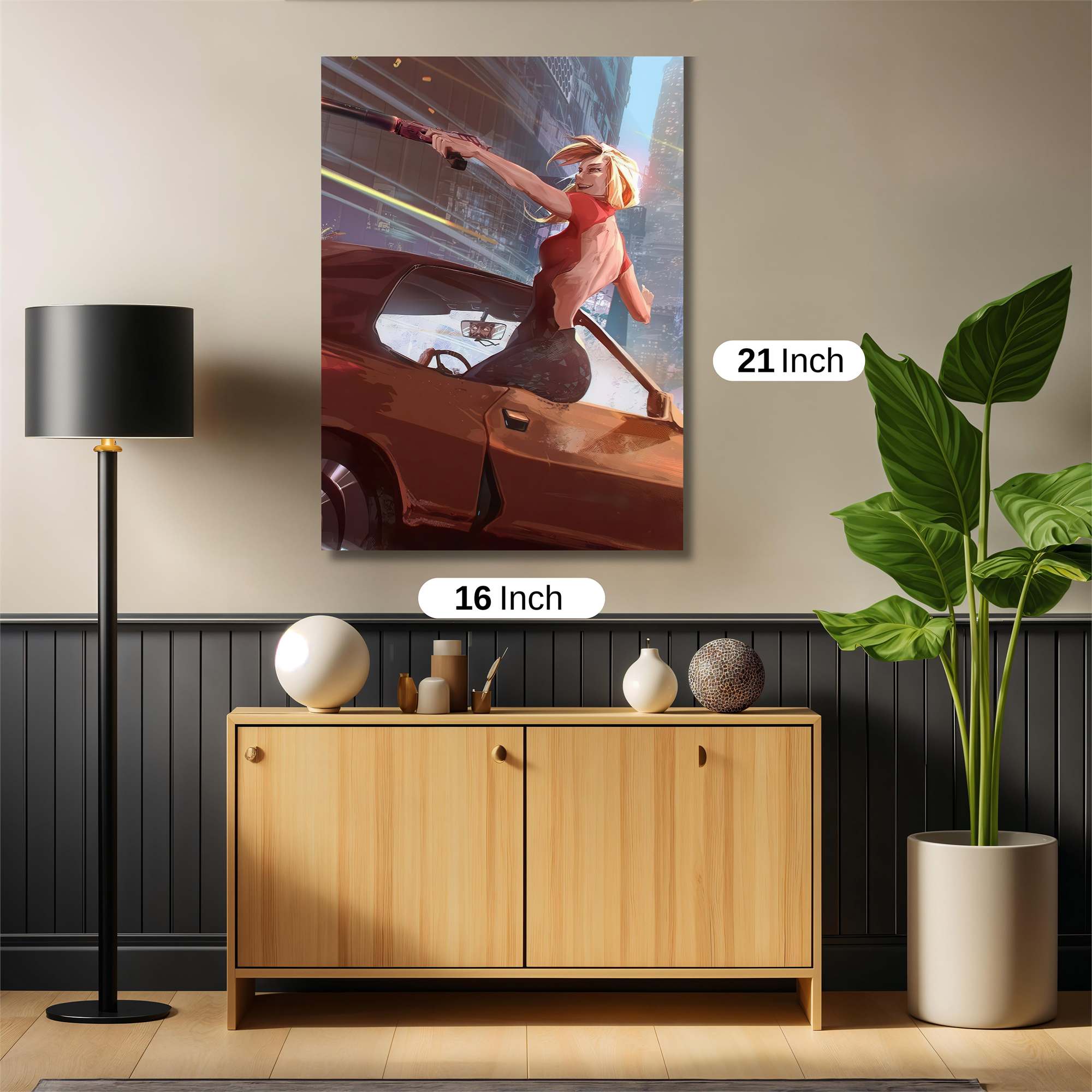 Neon Reverie Safe Wall Magnetic / M