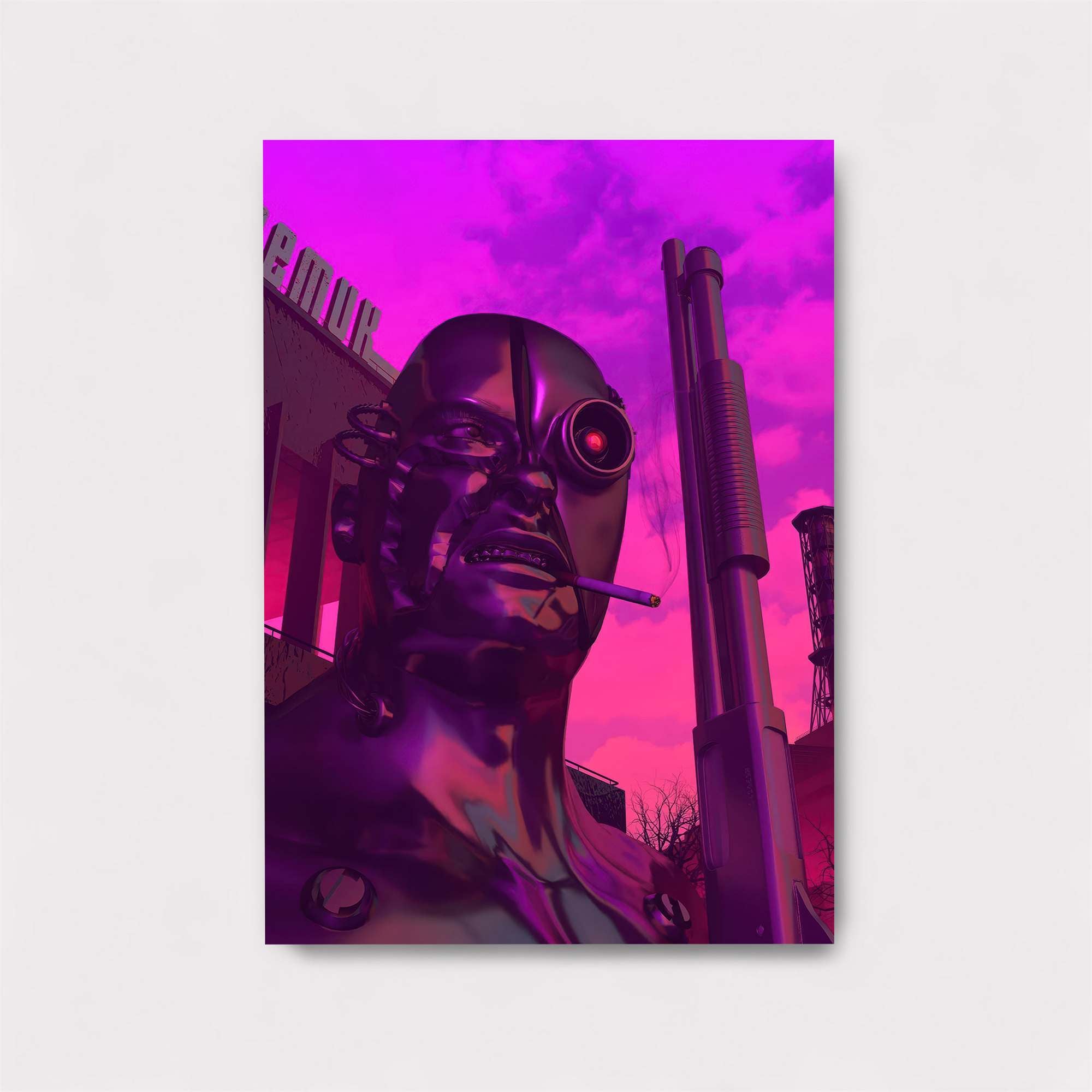 Cybernetic Vigilance Safe Wall Magnetic / M