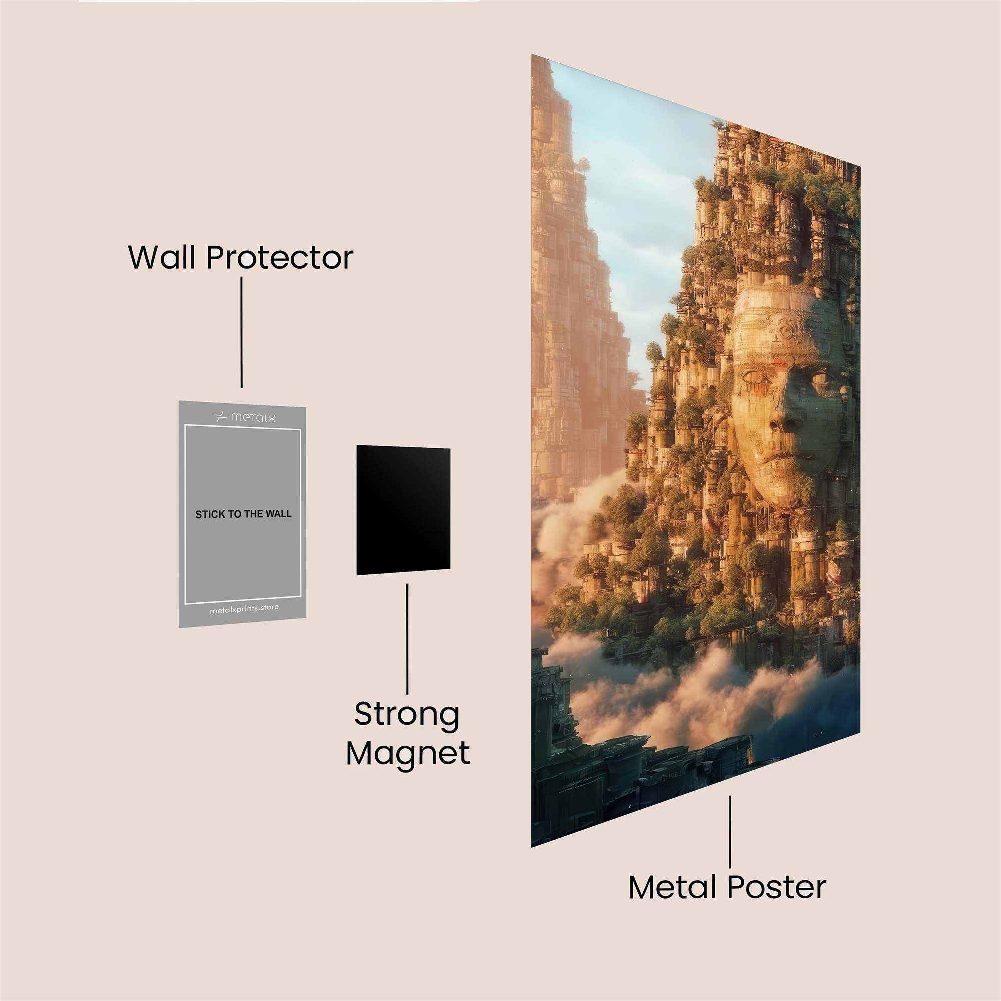 Stone Reverie Safe Wall Magnetic / M