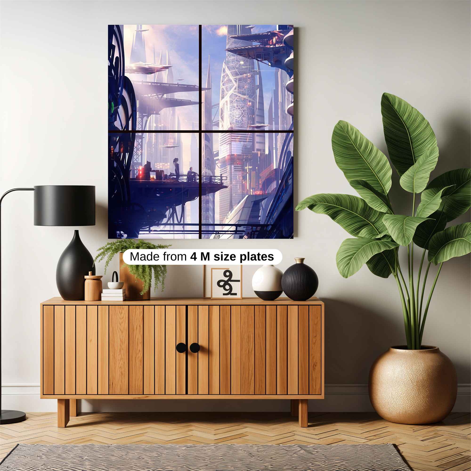 Futuristic Reverie Safe Wall Magnetic / M