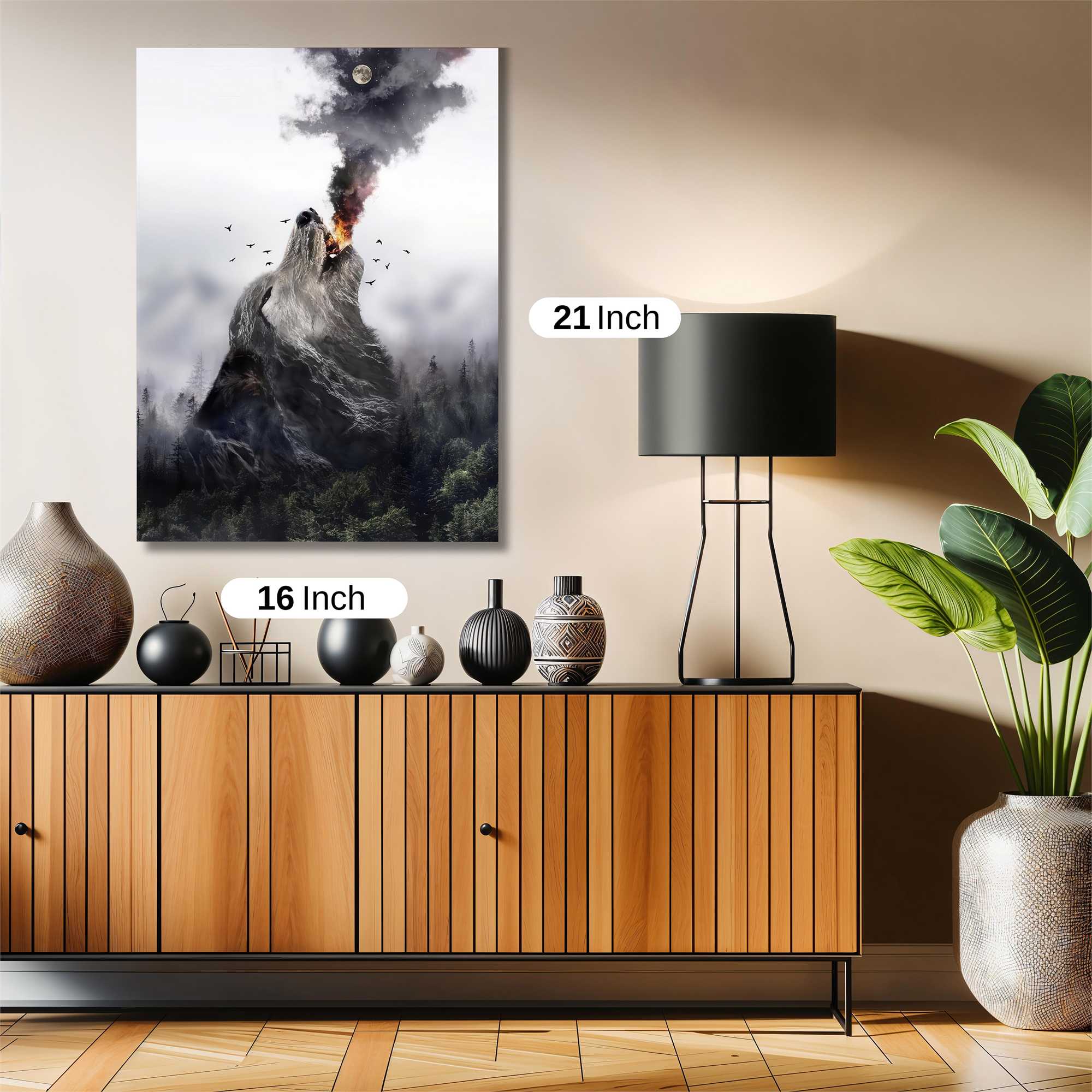 Howling Inferno Safe Wall Magnetic / M