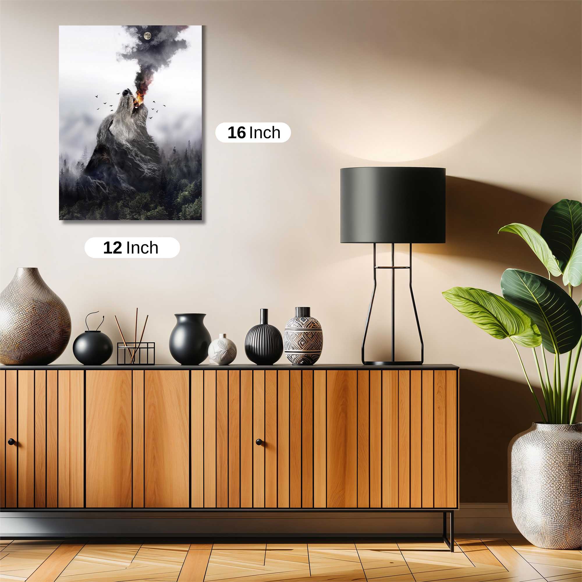 Howling Inferno Safe Wall Magnetic / M