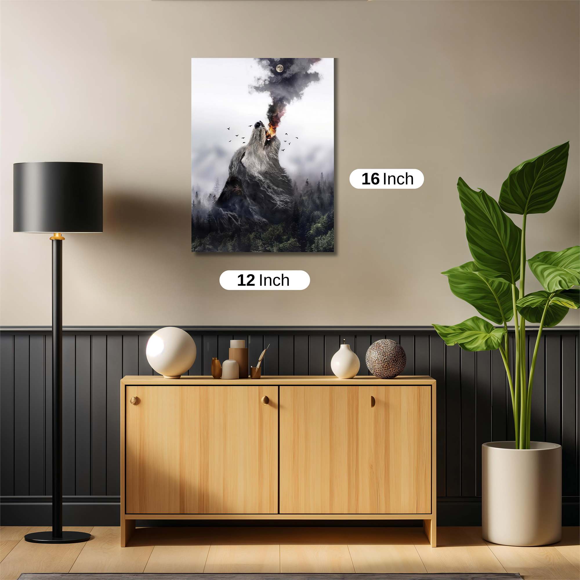 Howling Inferno Safe Wall Magnetic / M