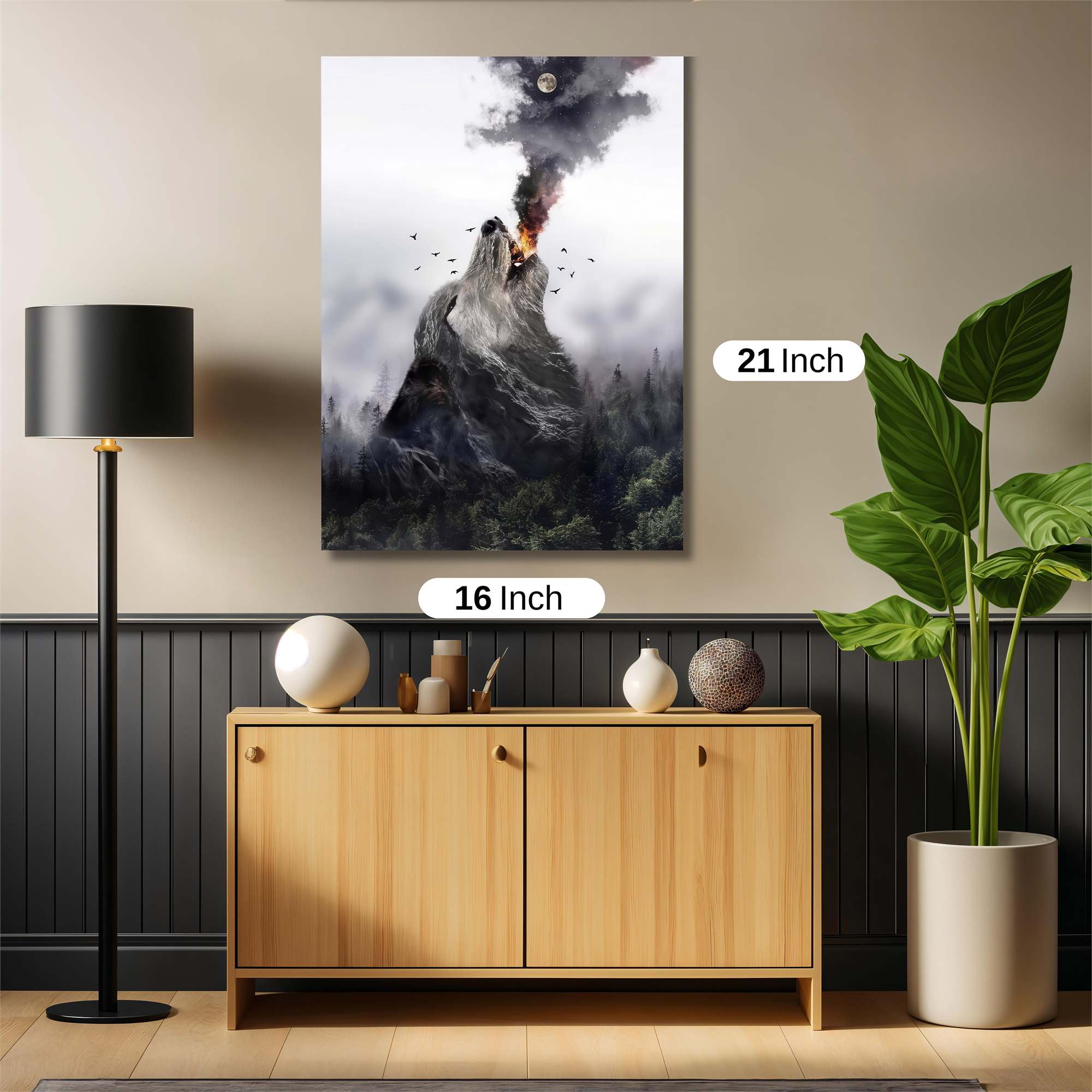 Howling Inferno Safe Wall Magnetic / M