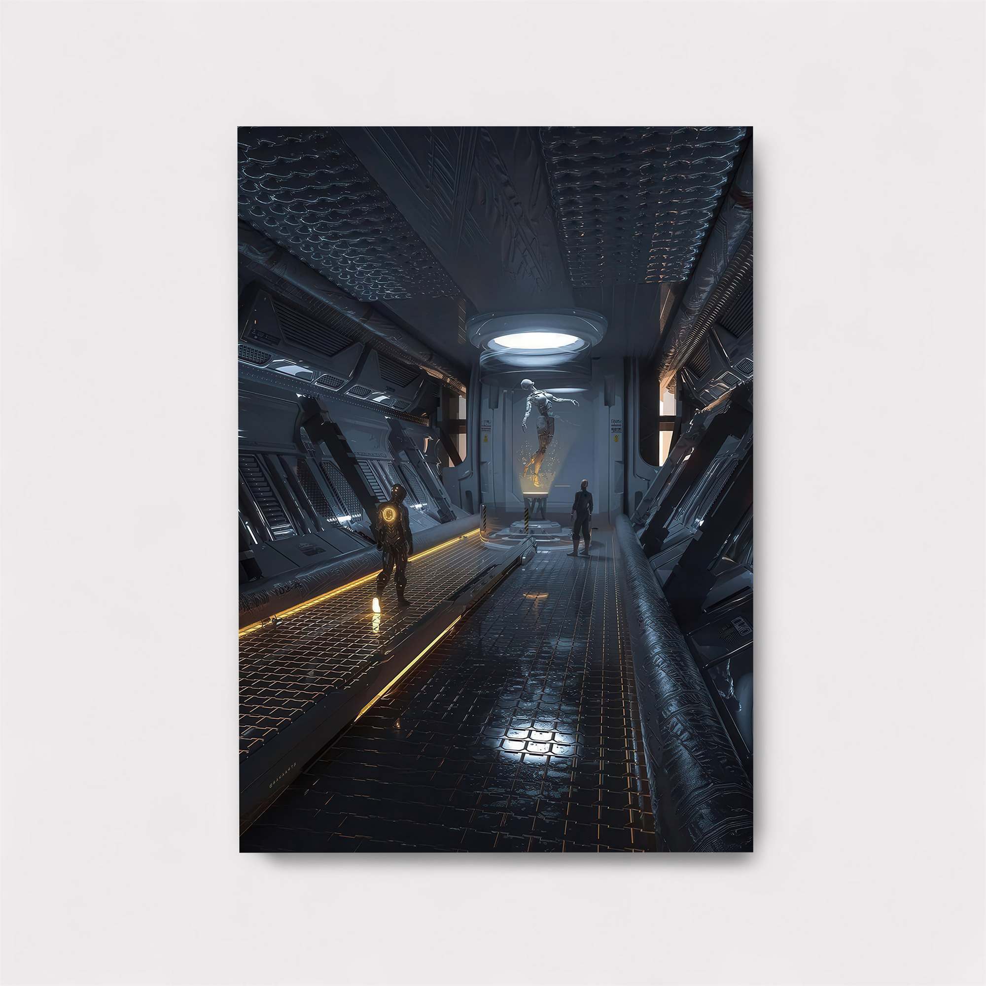 Futuristic Odyssey Safe Wall Magnetic / M