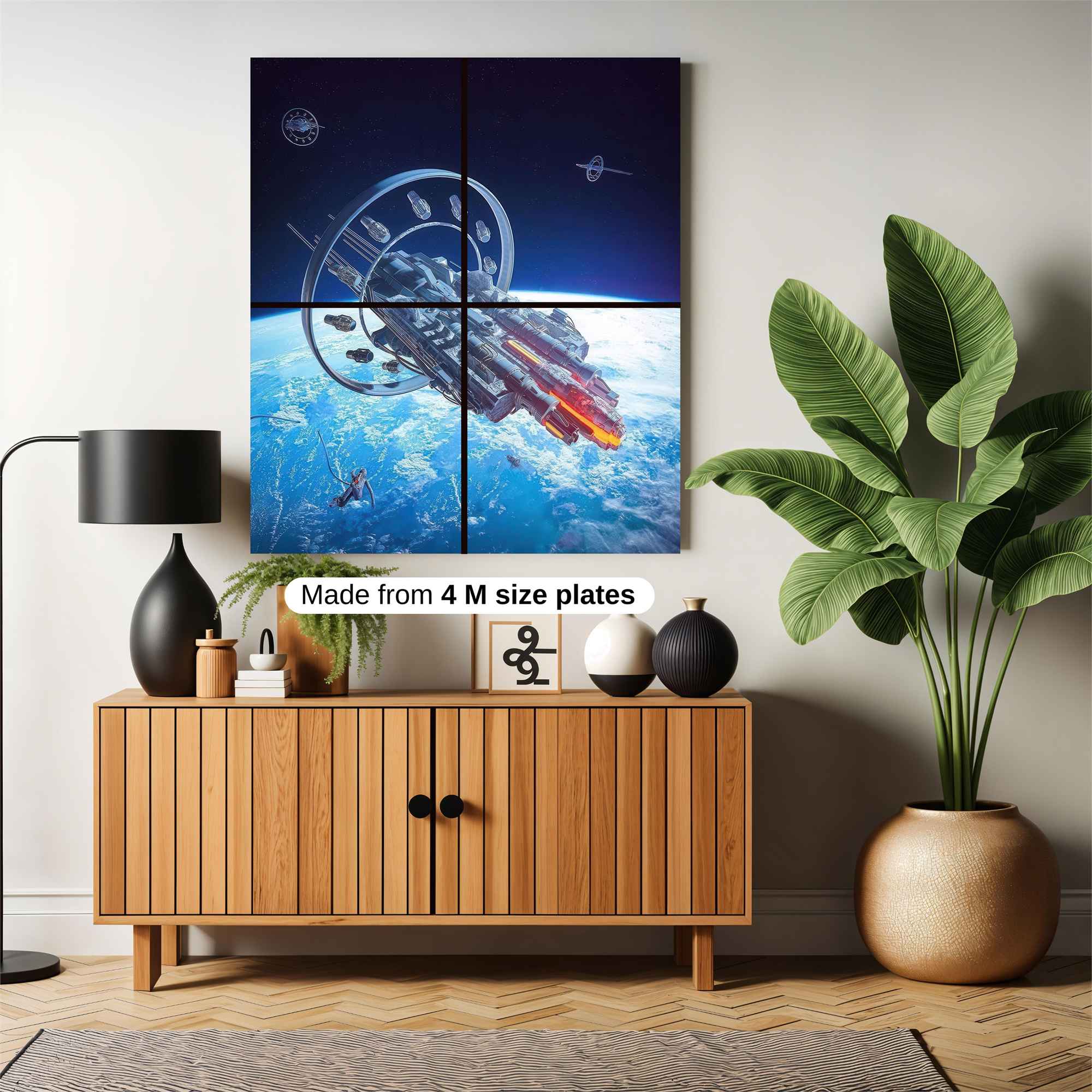 Galactic Voyage Safe Wall Magnetic / M