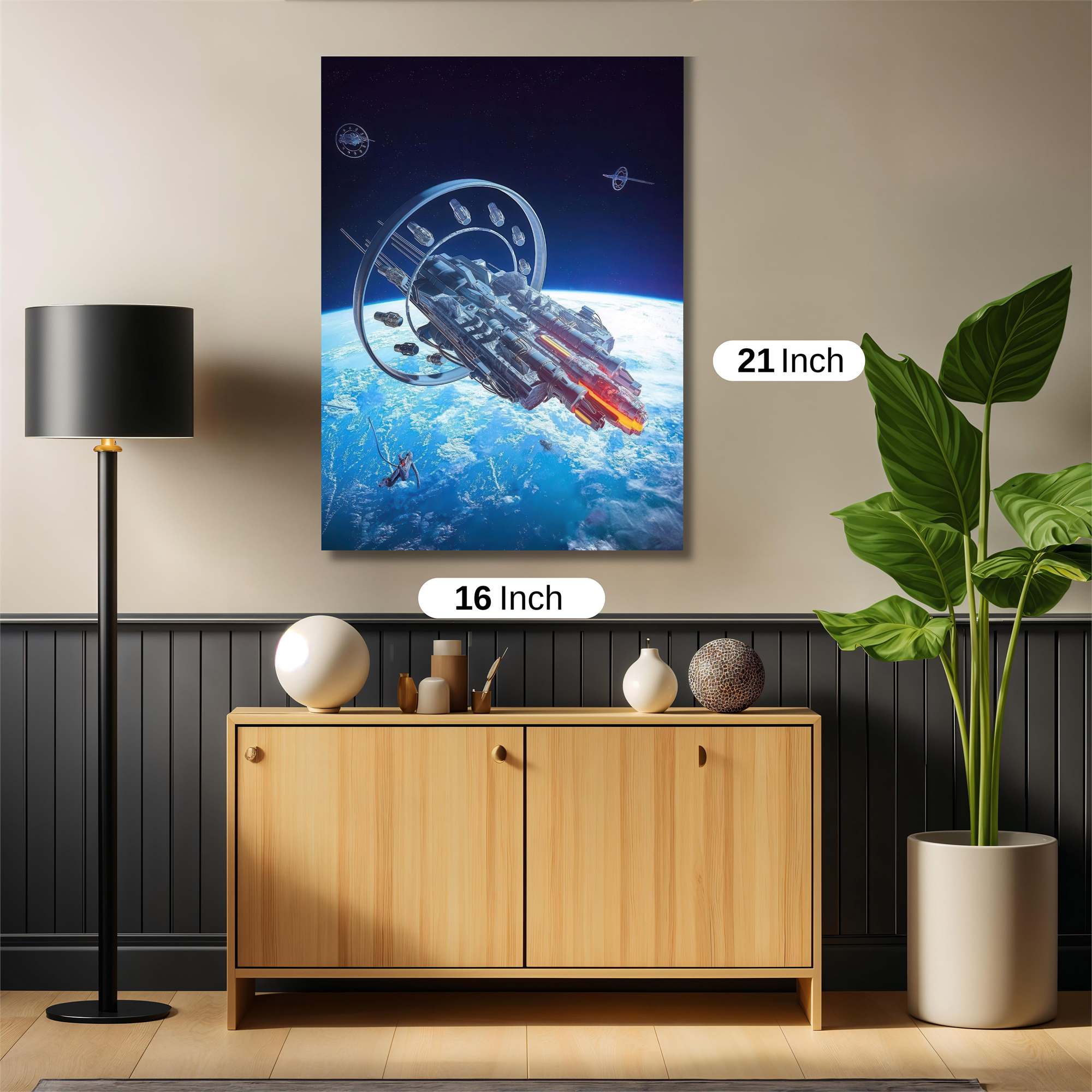 Galactic Voyage Safe Wall Magnetic / M