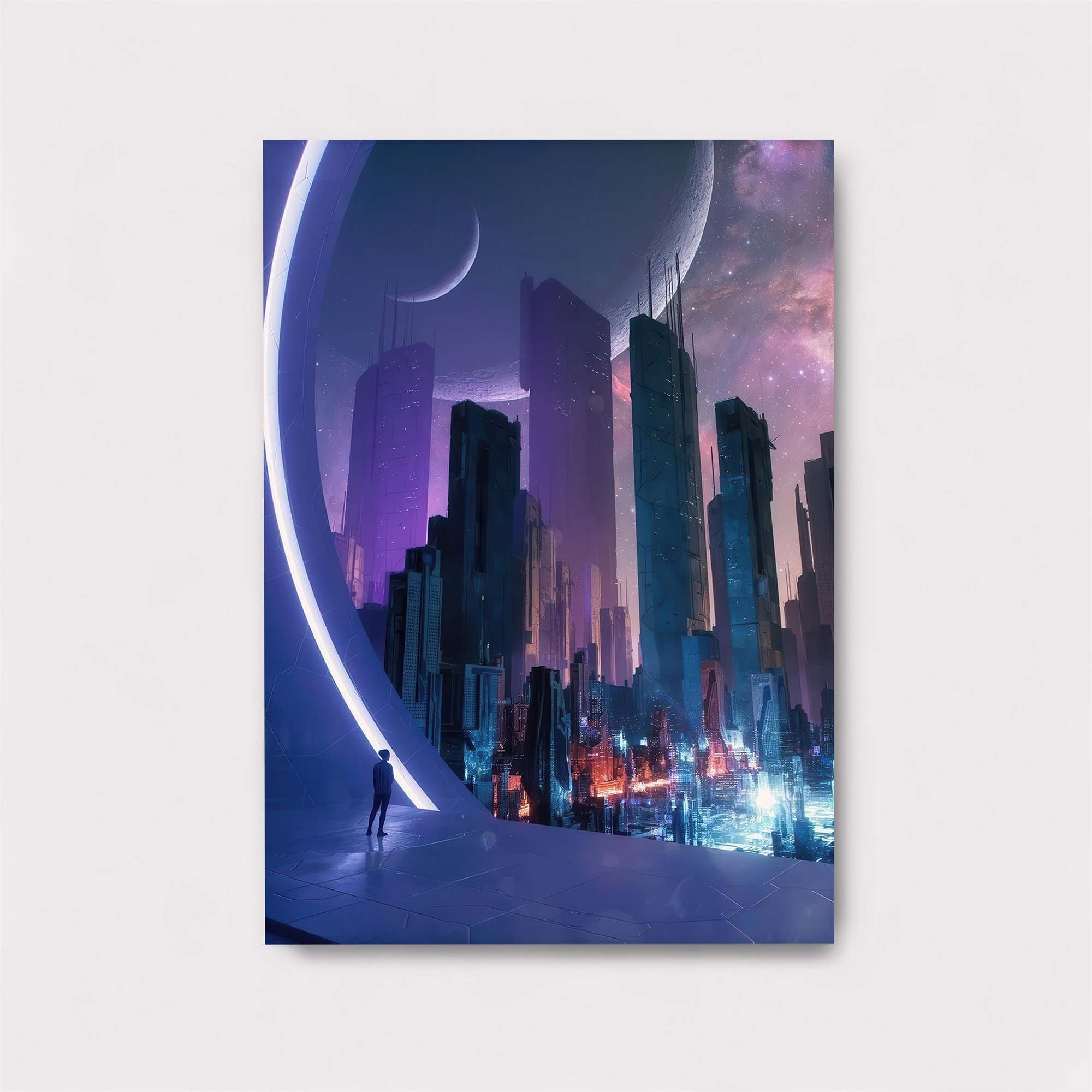 Futuristic Reverie Safe Wall Magnetic / M