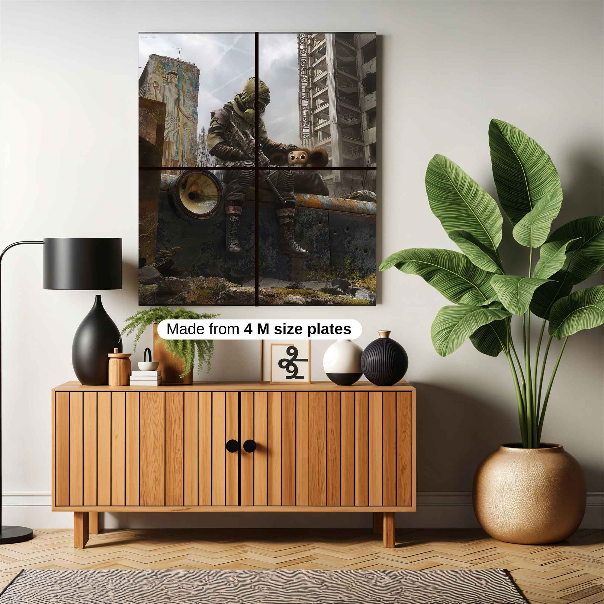 Wasteland Reverie Safe Wall Magnetic / M