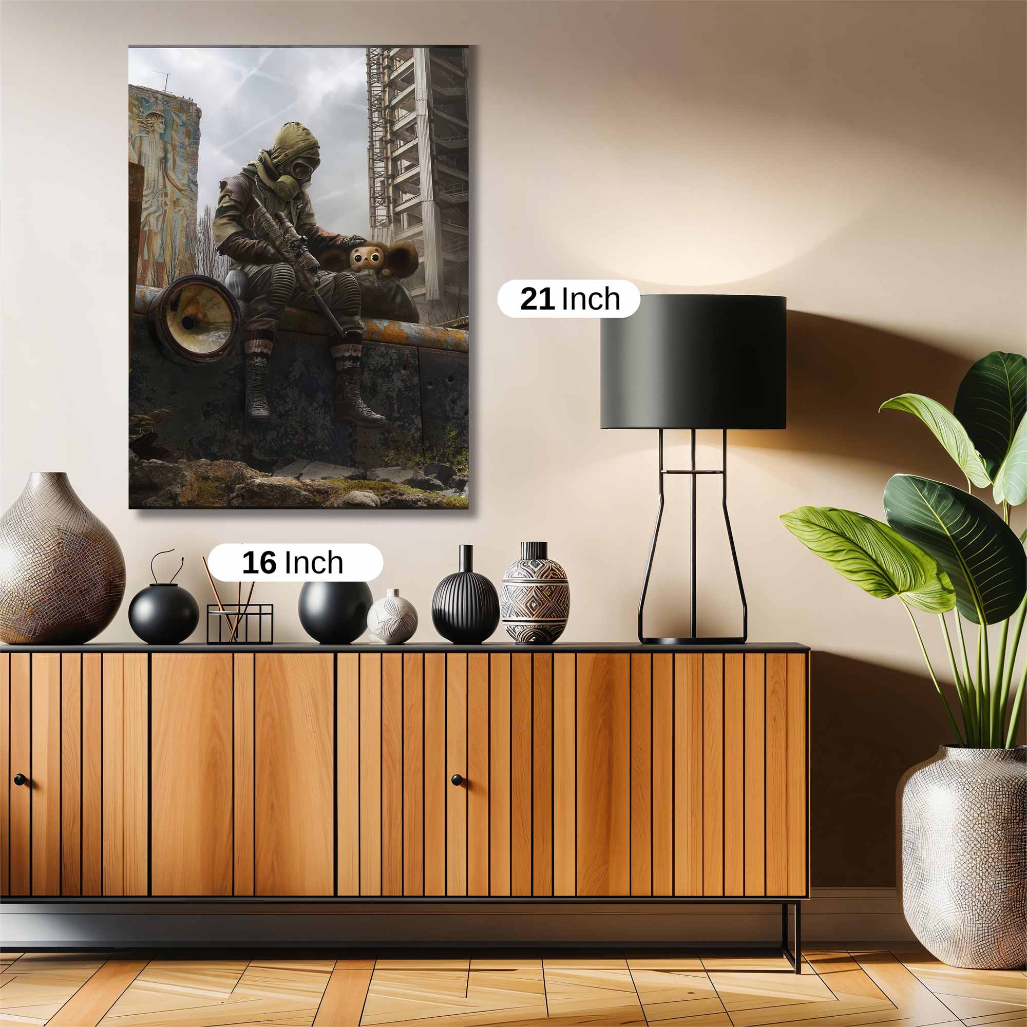 Wasteland Reverie Safe Wall Magnetic / M