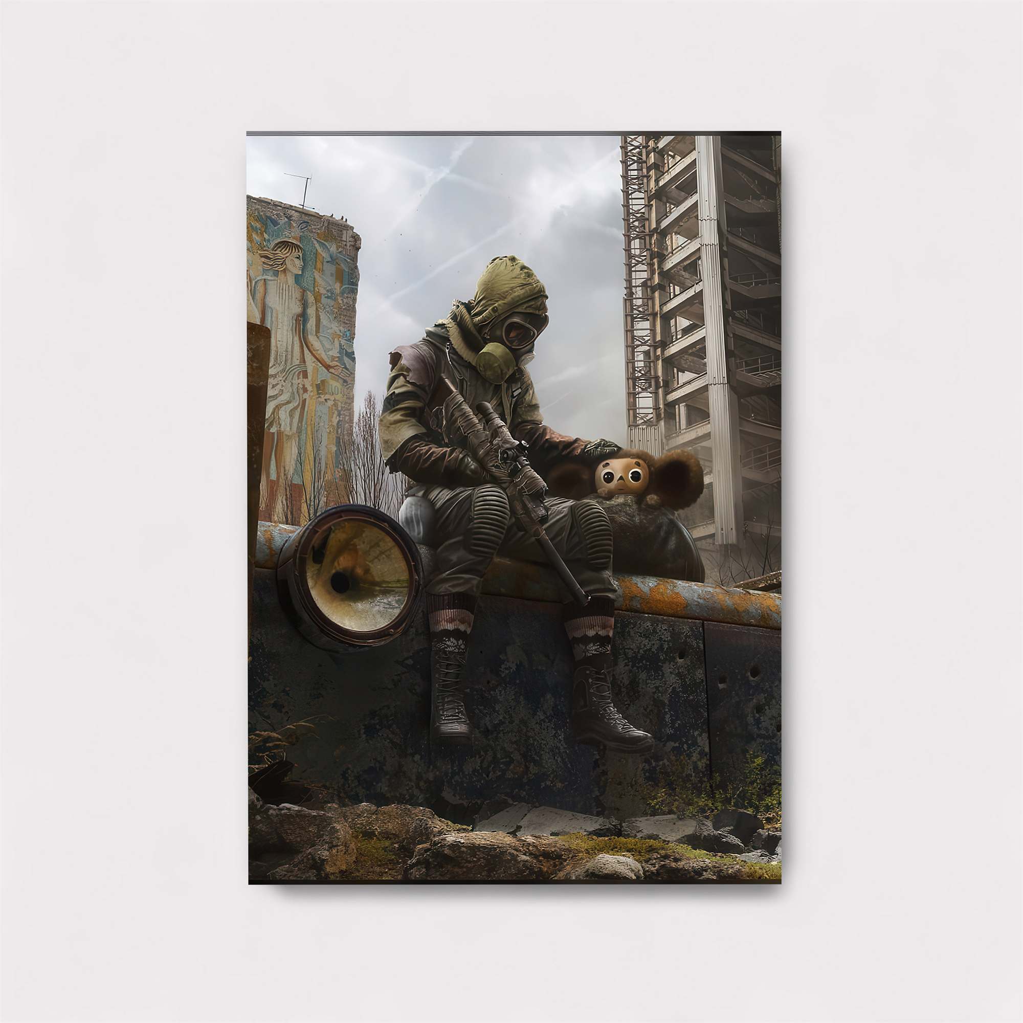 Wasteland Reverie Safe Wall Magnetic / M