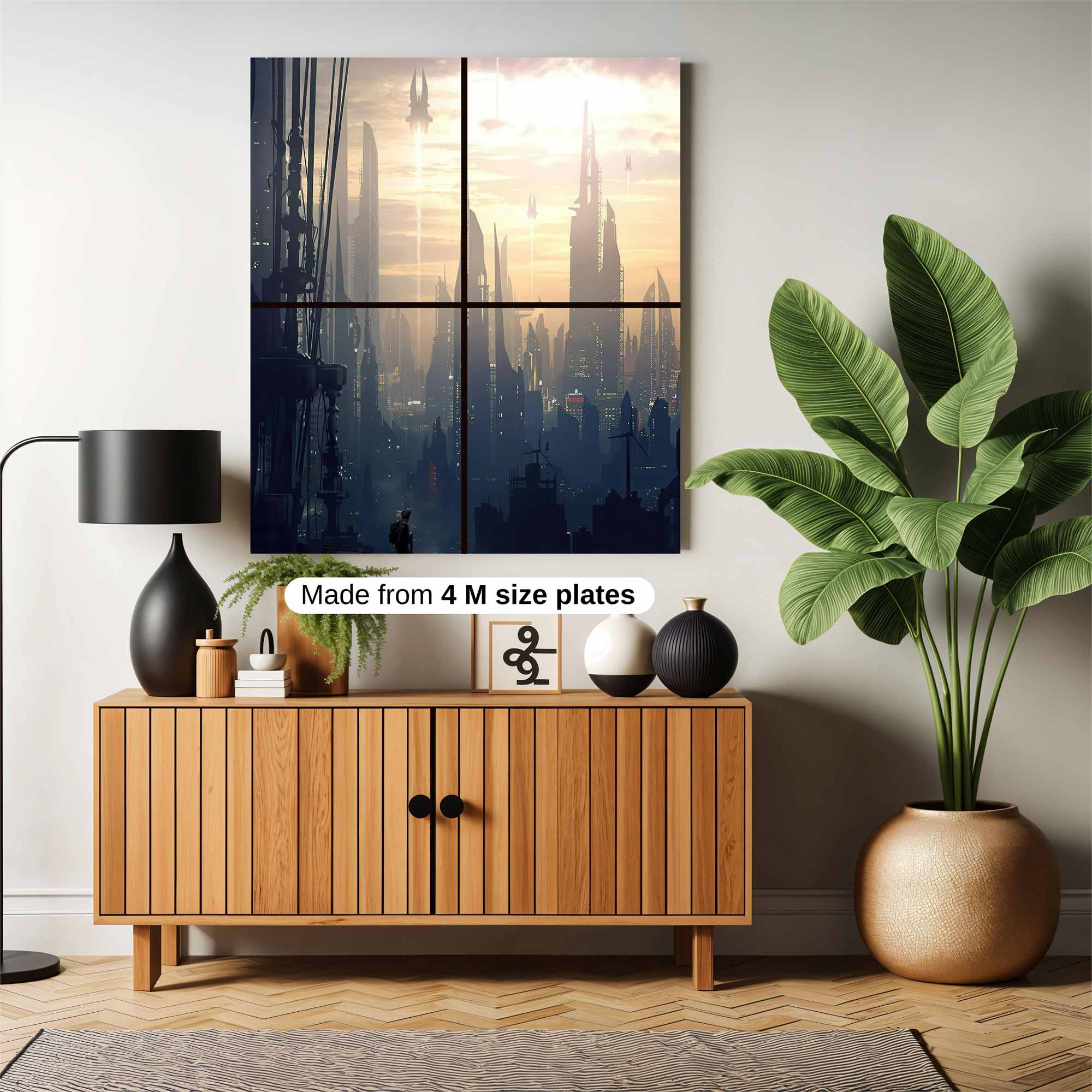 Futuristic Reverie Safe Wall Magnetic / M