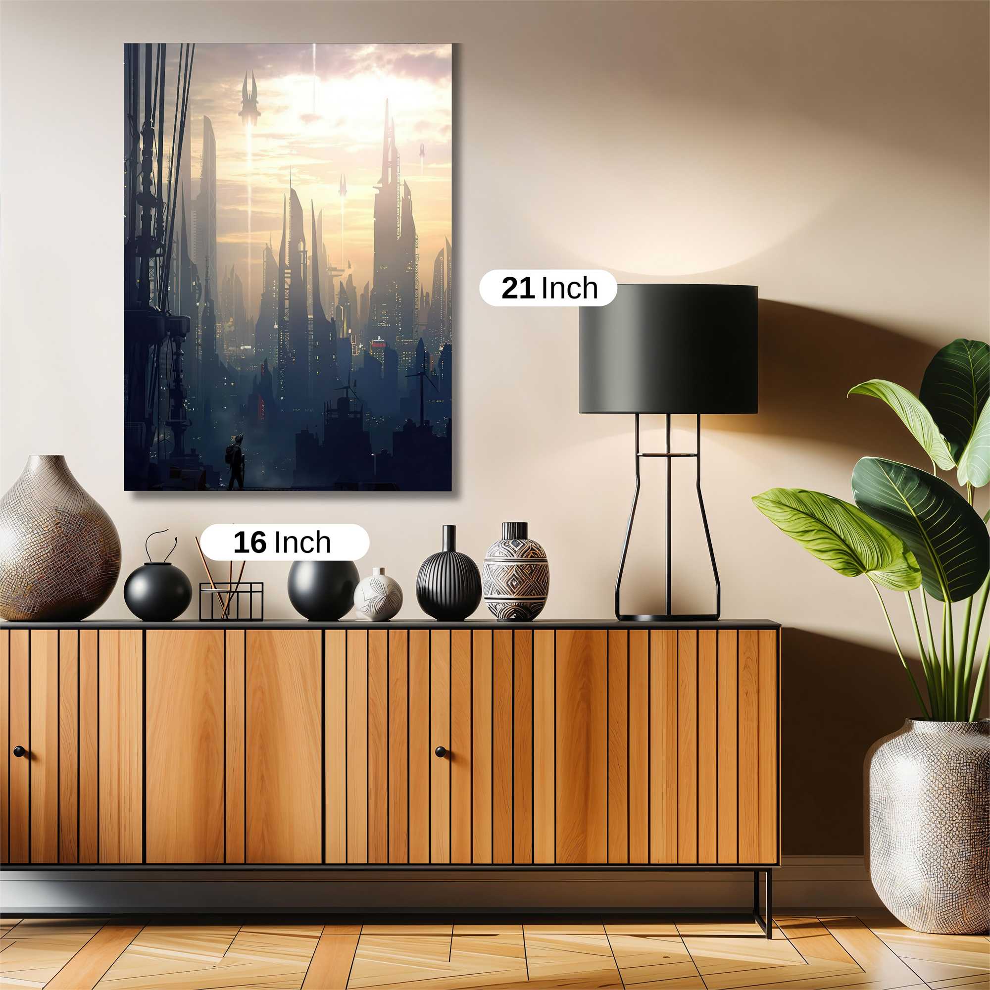 Futuristic Reverie Safe Wall Magnetic / M