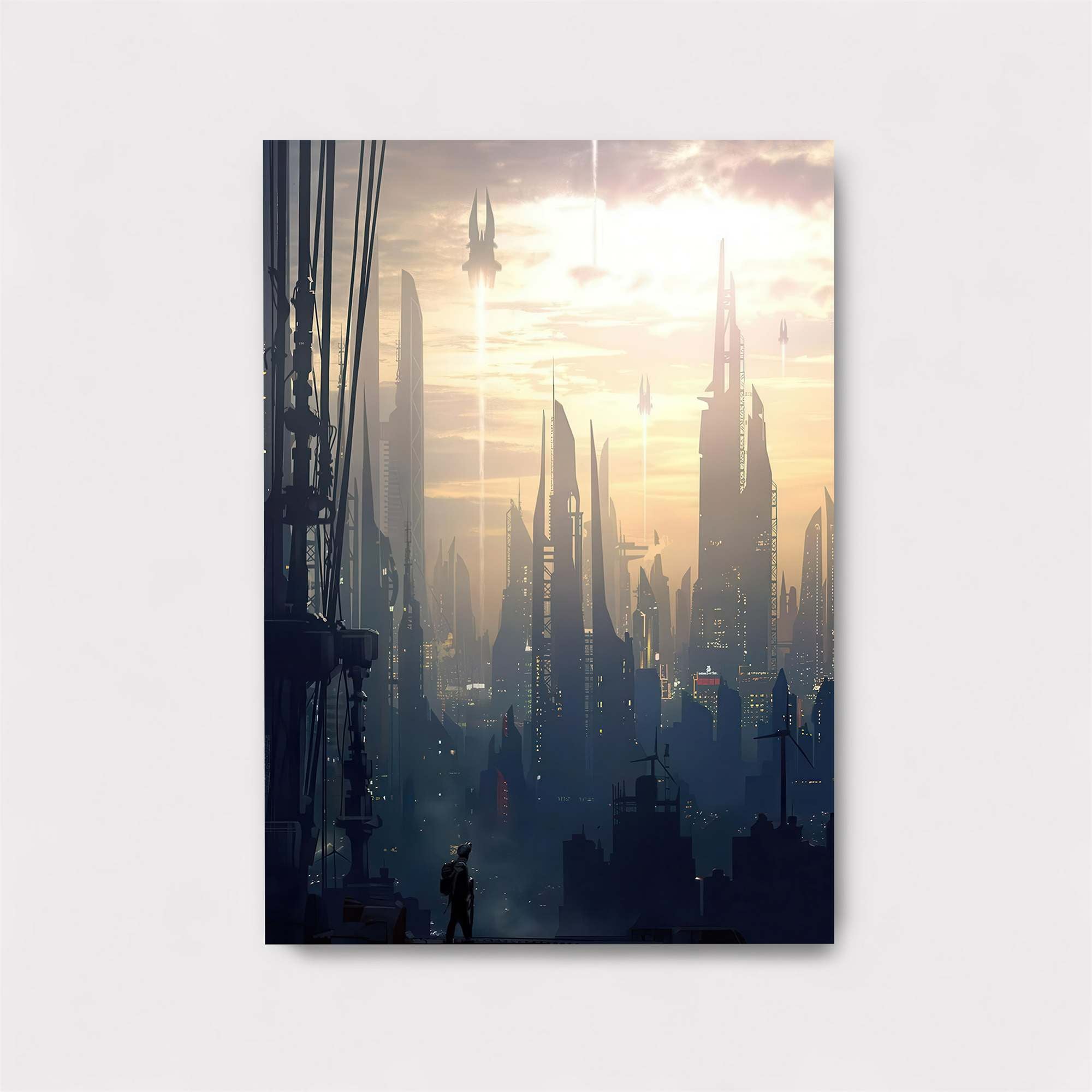 Futuristic Reverie Safe Wall Magnetic / M