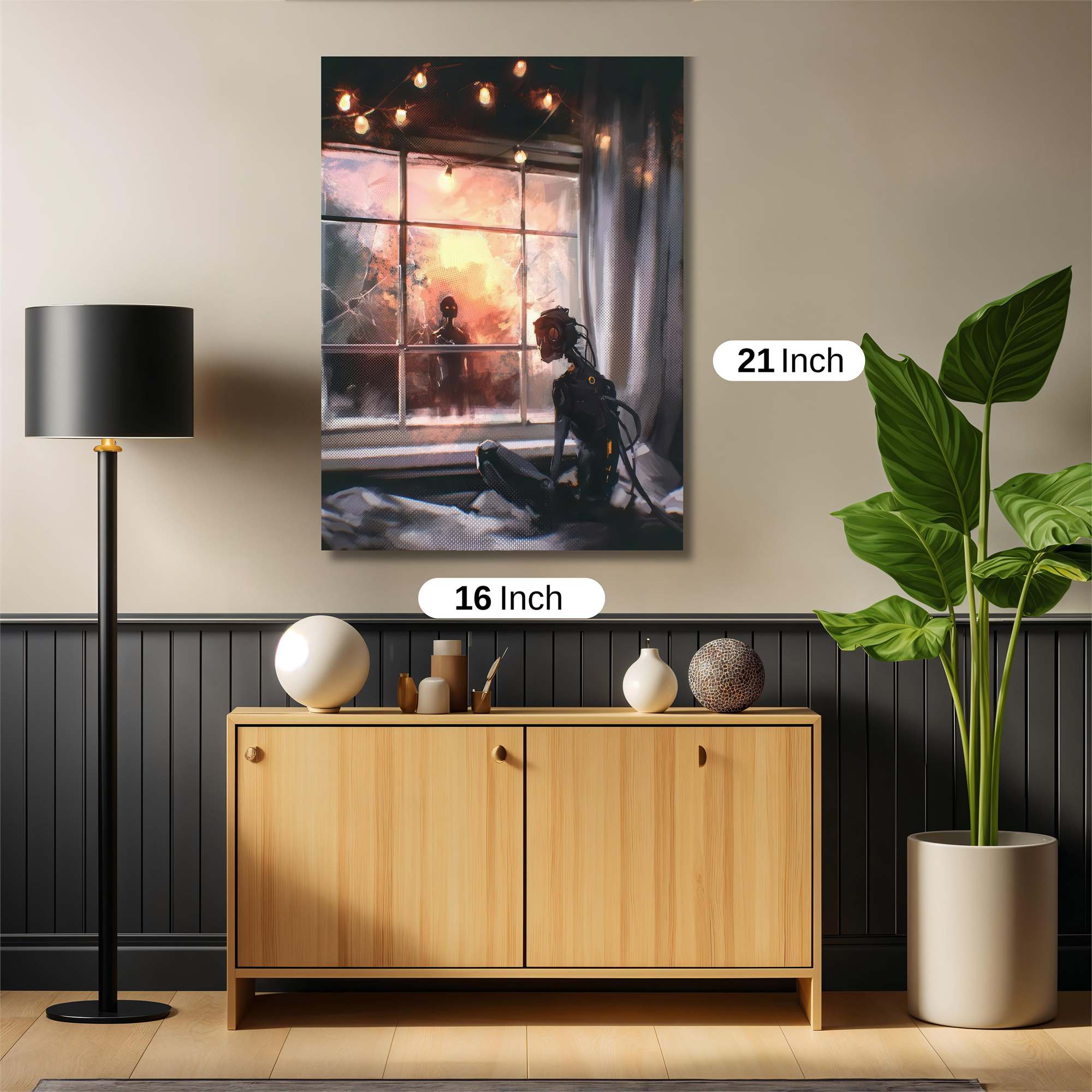 Robot Reverie Safe Wall Magnetic / M