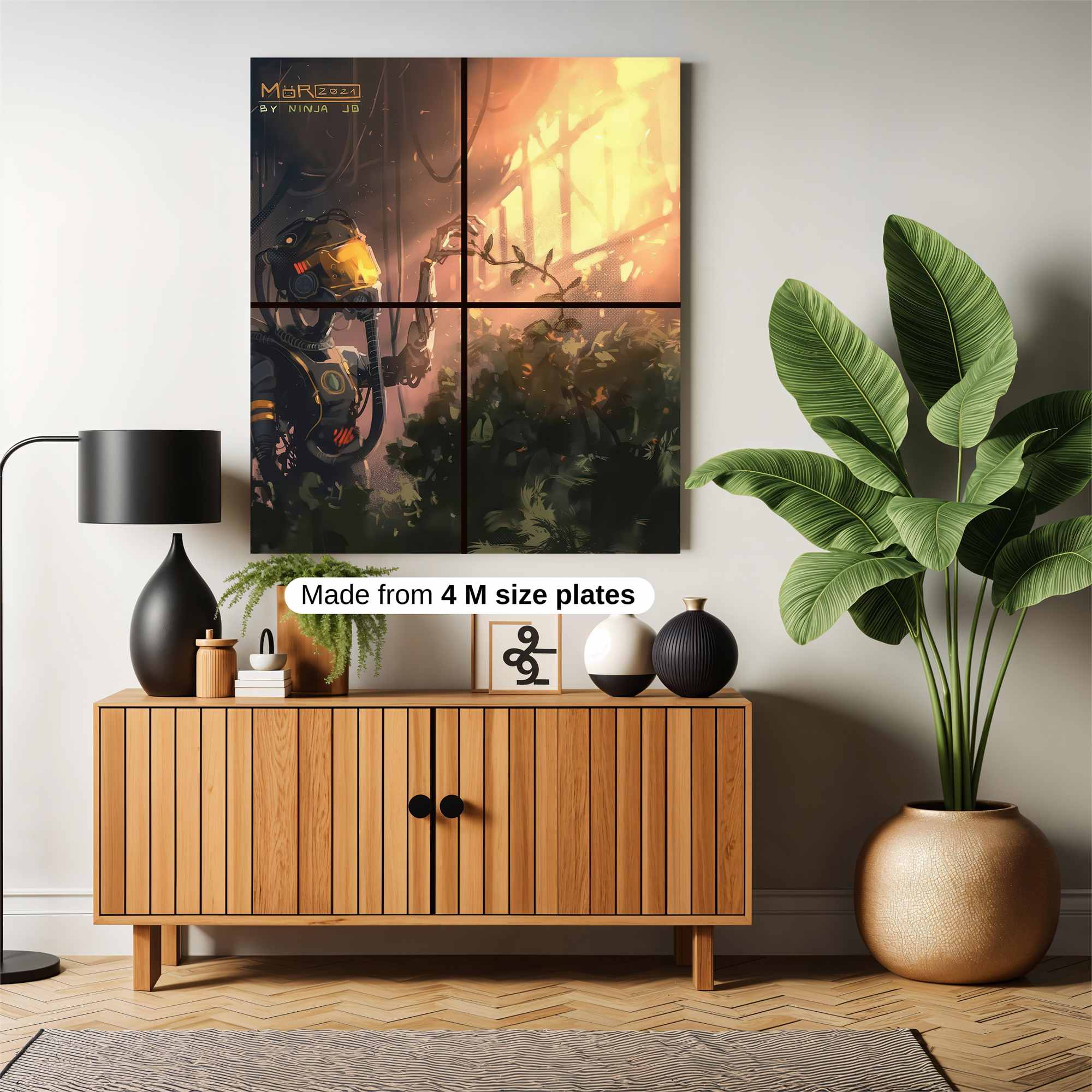 Robot Serenity Safe Wall Magnetic / M