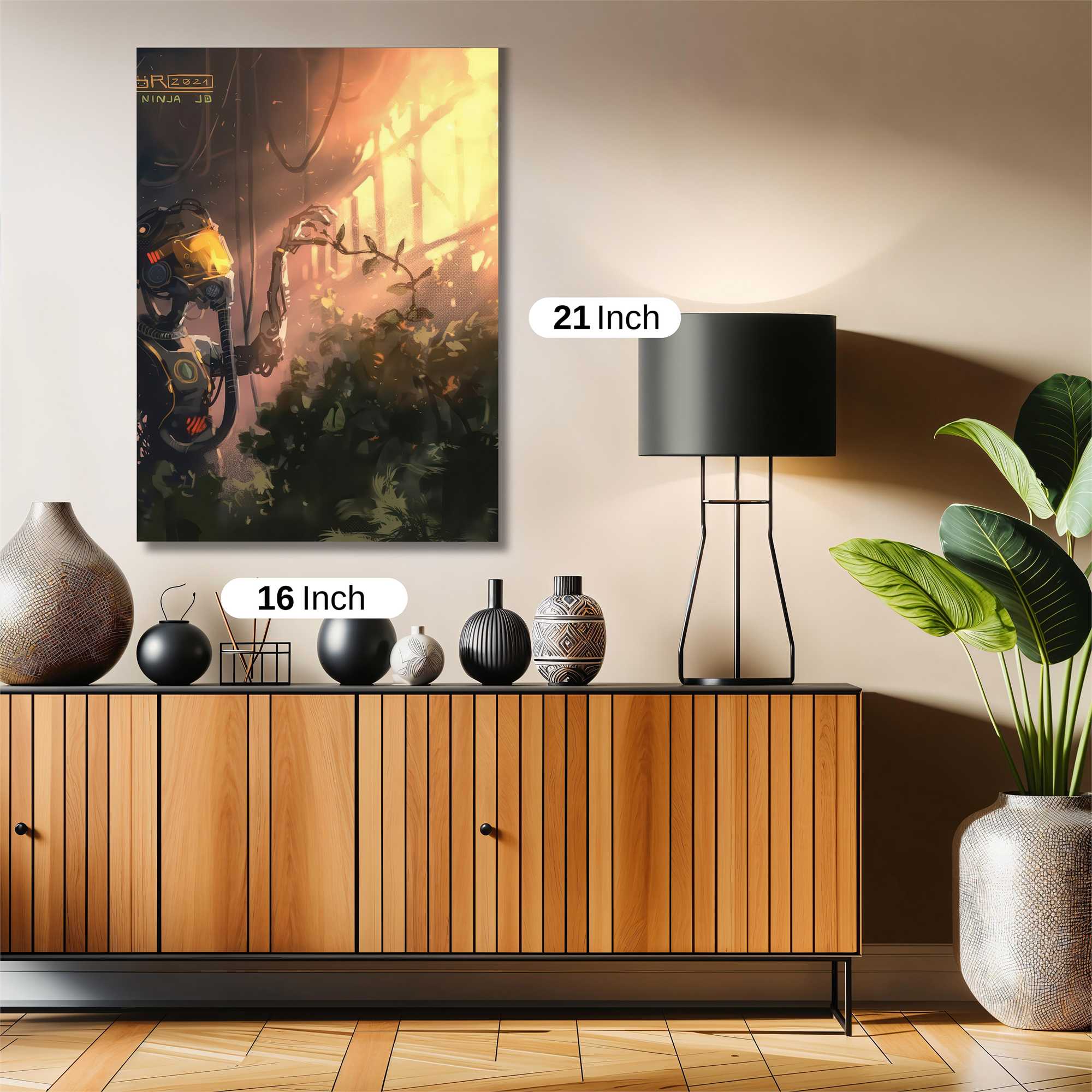 Robot Serenity Safe Wall Magnetic / M