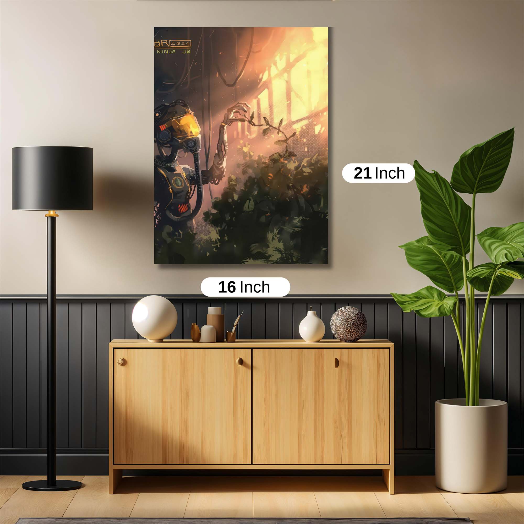 Robot Serenity Safe Wall Magnetic / M