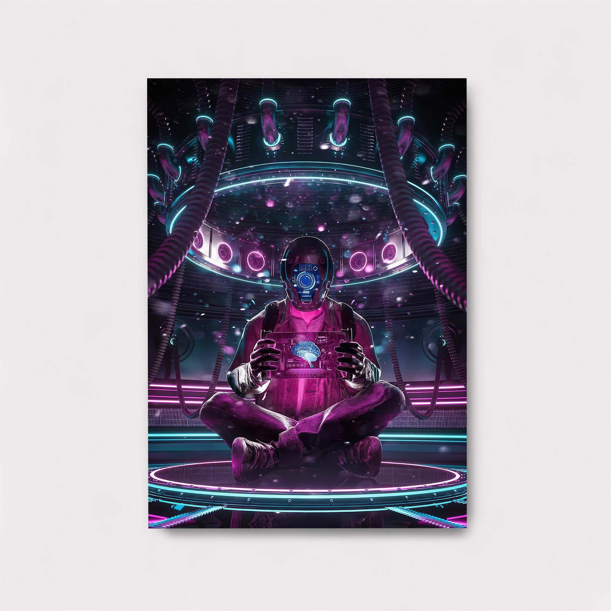 Cyber Meditation Safe Wall Magnetic / M