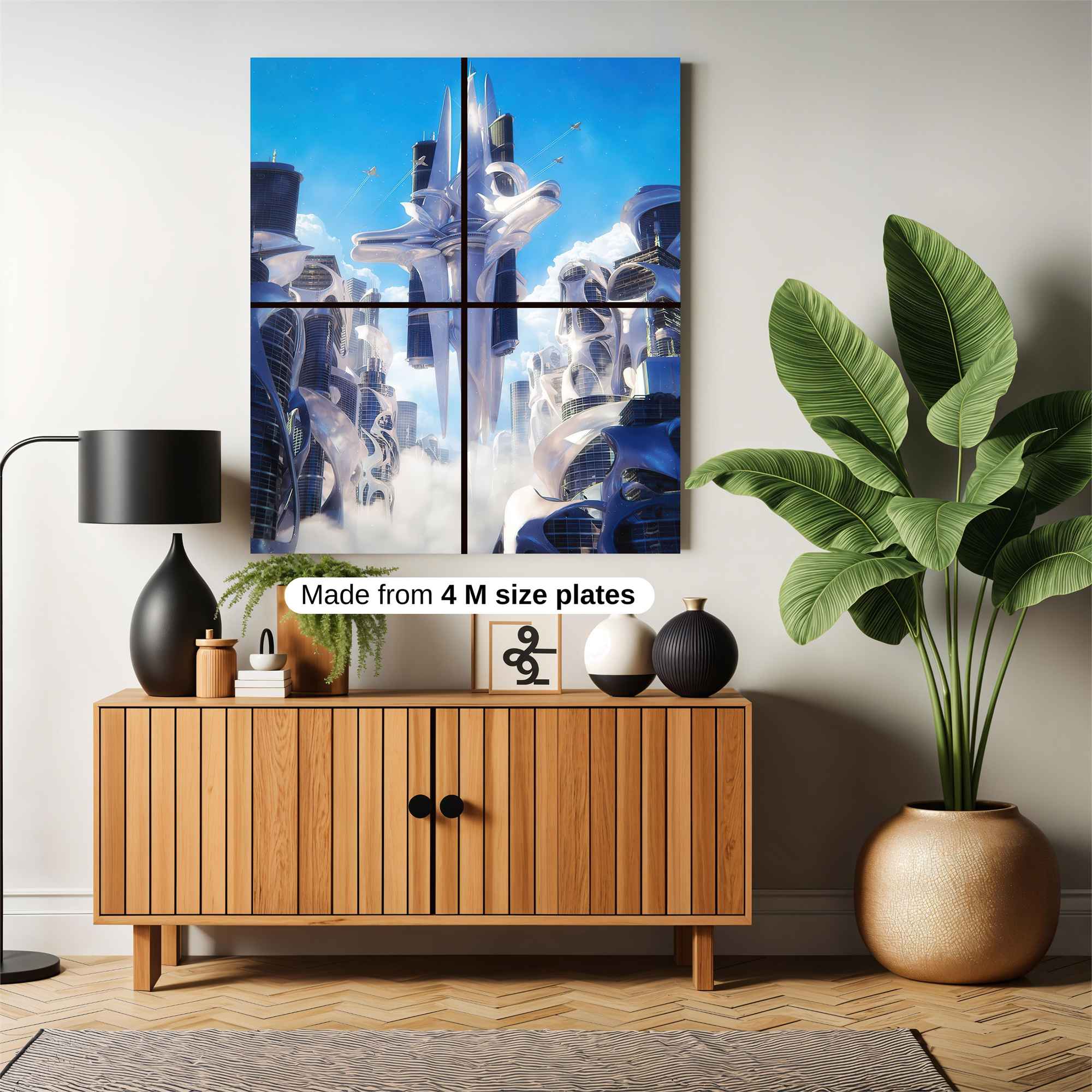 Futuristic Aspiration Safe Wall Magnetic / M