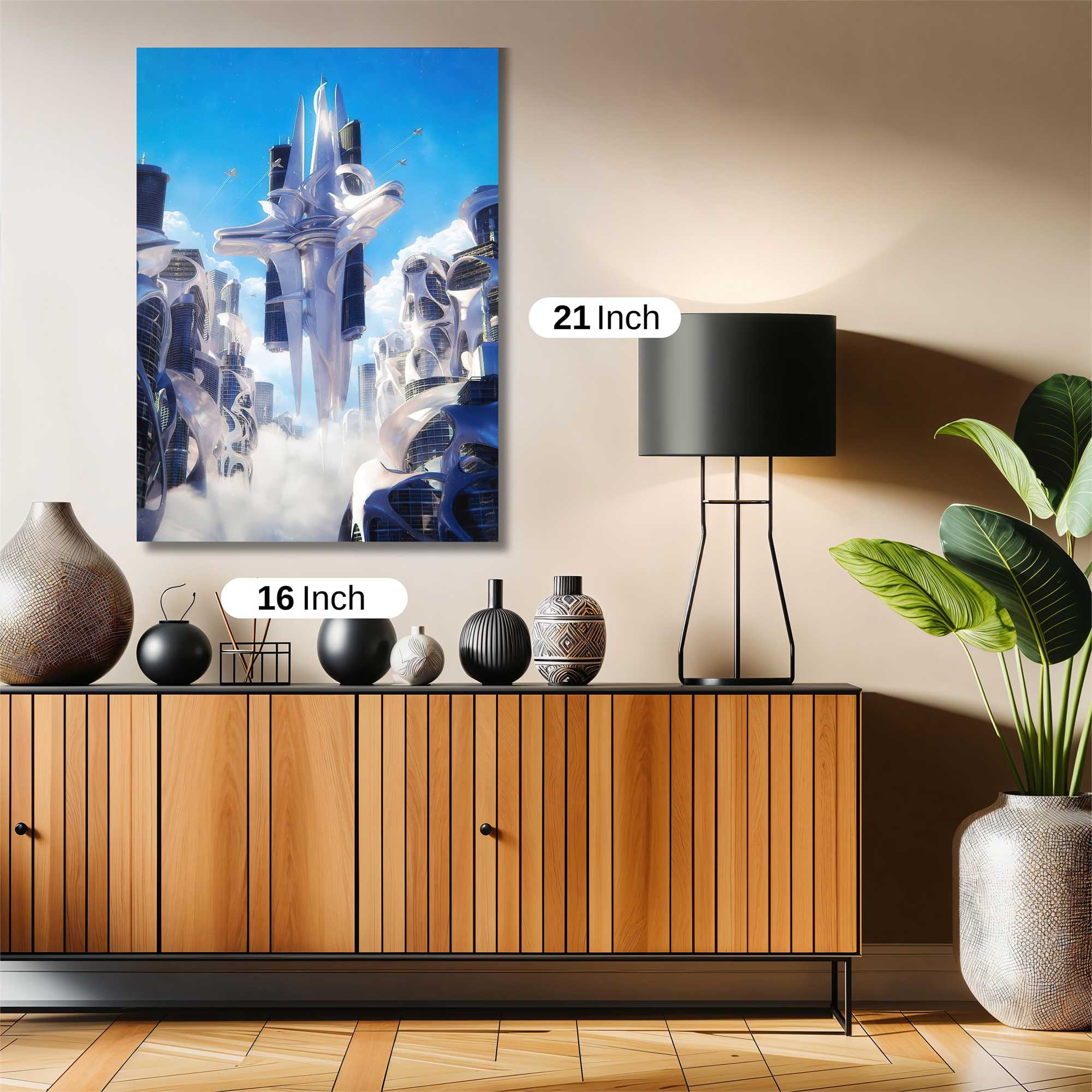 Futuristic Aspiration Safe Wall Magnetic / M