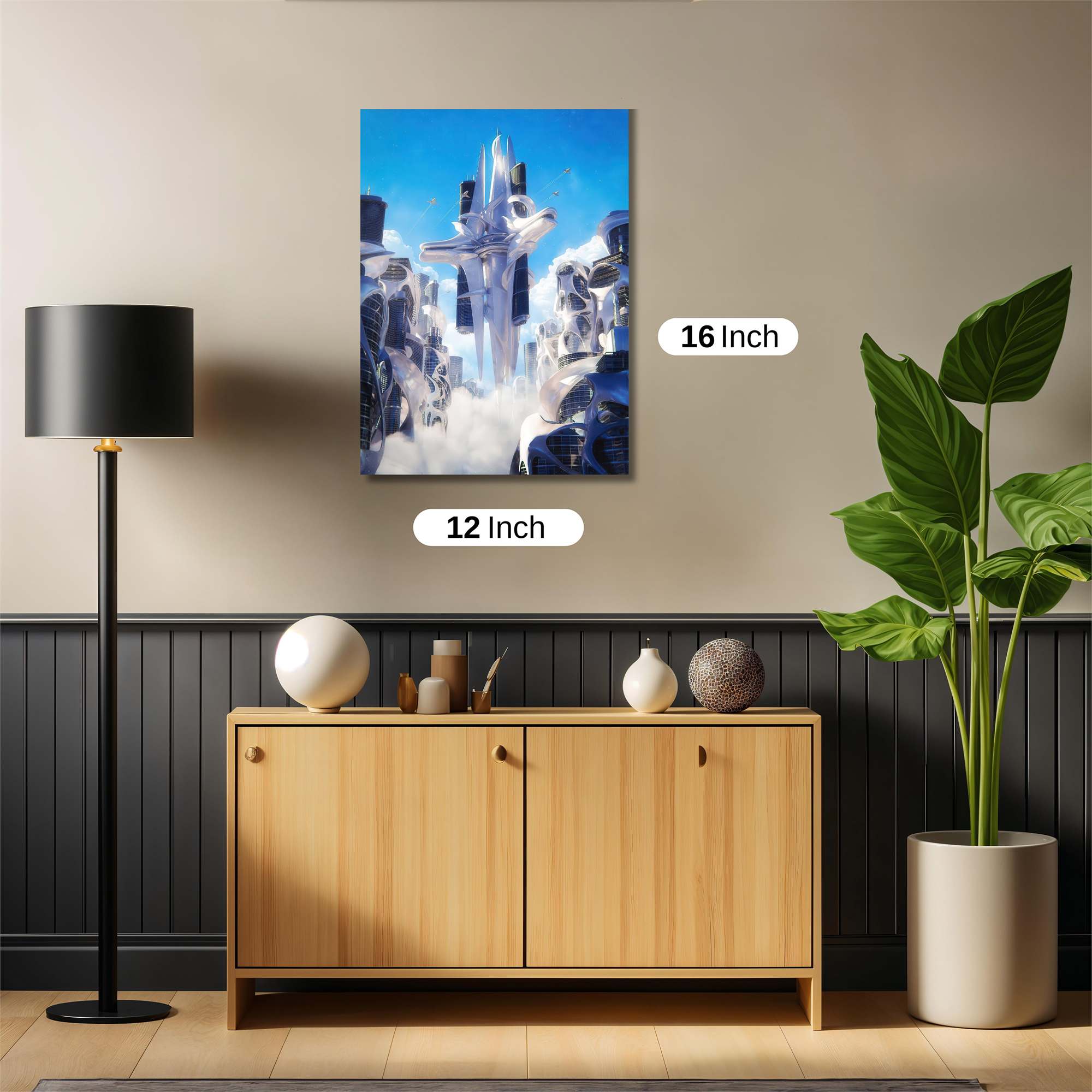 Futuristic Aspiration Safe Wall Magnetic / M