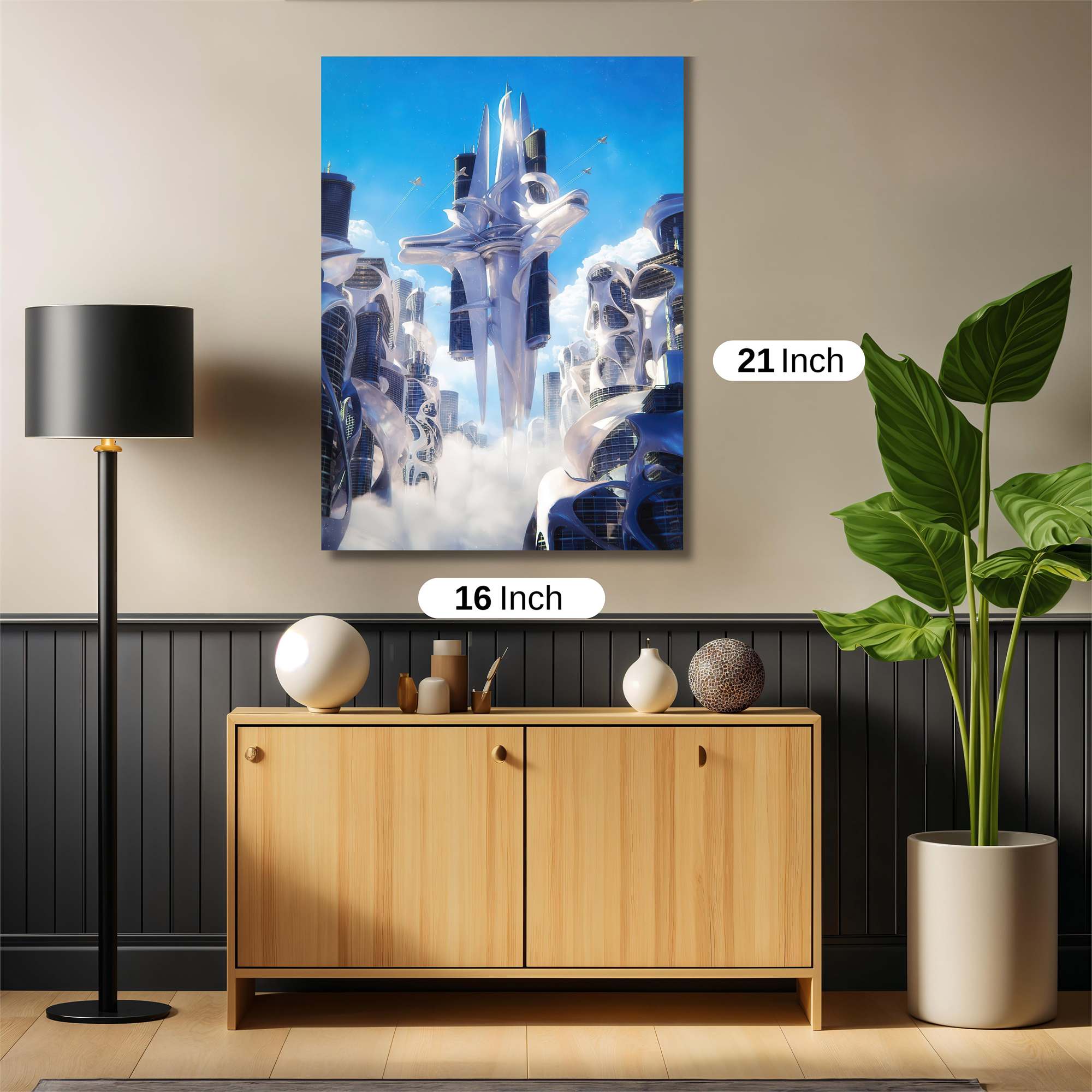 Futuristic Aspiration Safe Wall Magnetic / M