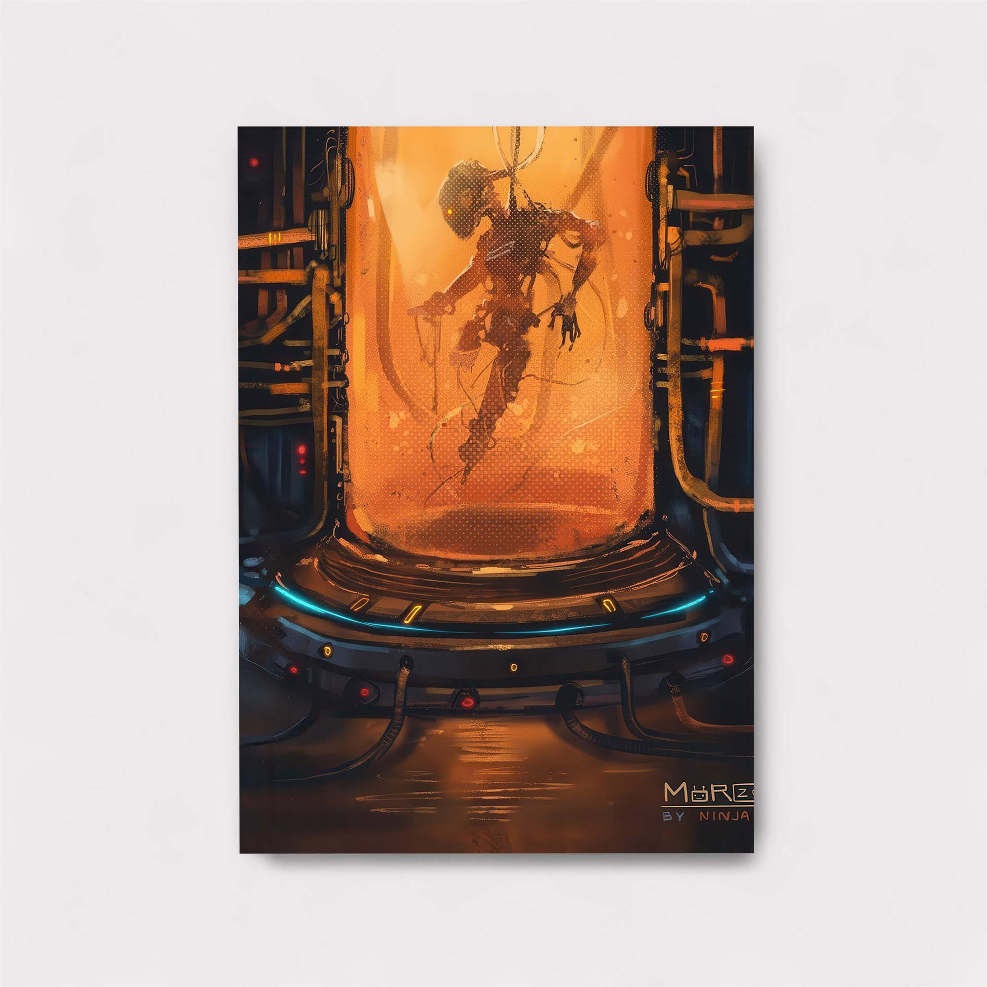 Cybernetic Reverie Safe Wall Magnetic / M