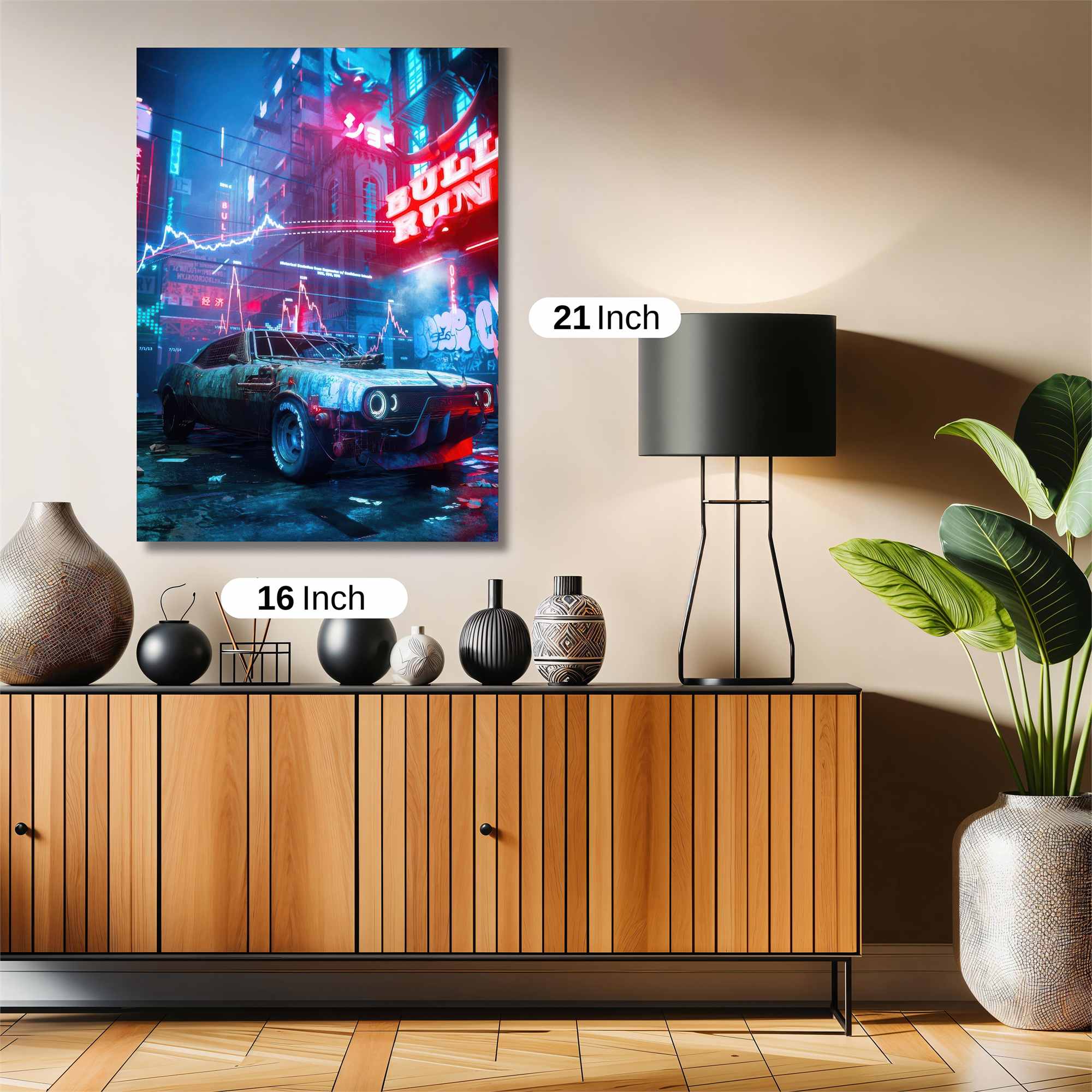 Neon Velocity Safe Wall Magnetic / M