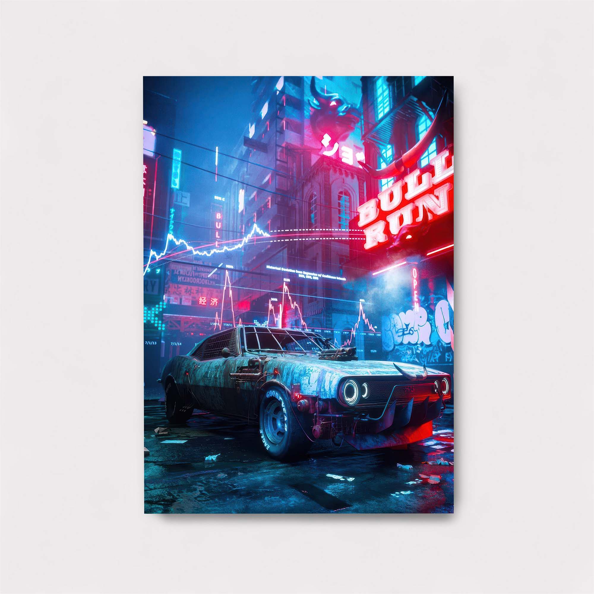 Neon Velocity Safe Wall Magnetic / M