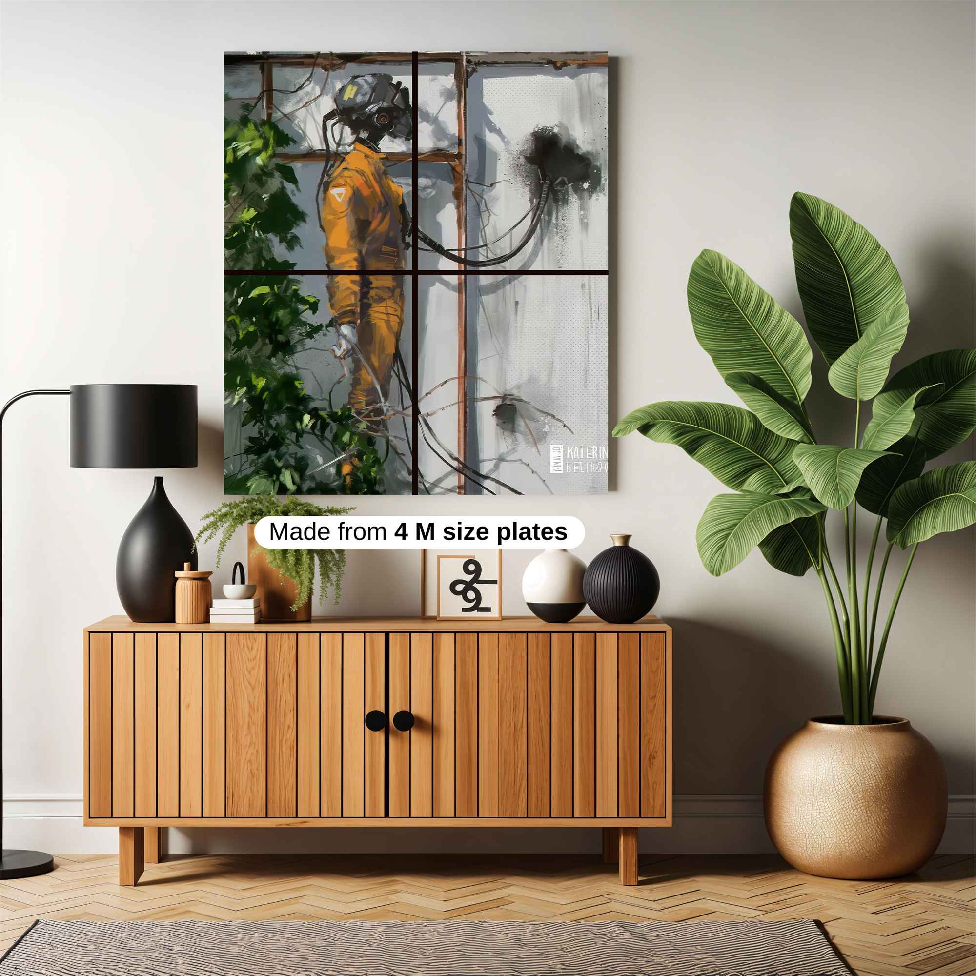 Connected Solitude Safe Wall Magnetic / M