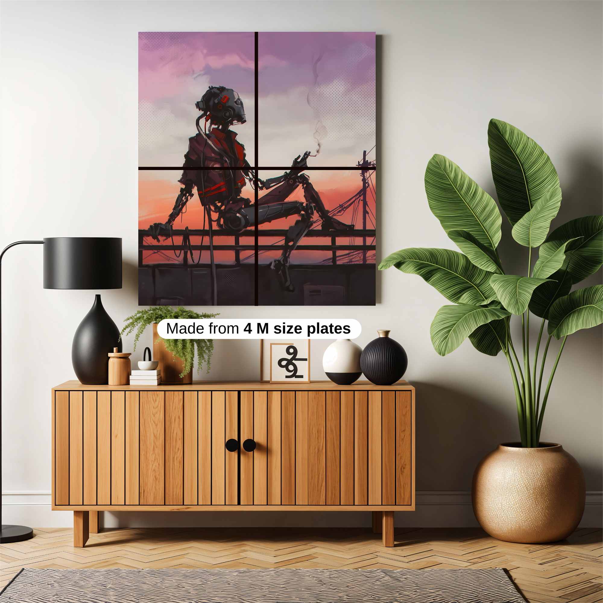 Robot Reverie Safe Wall Magnetic / M