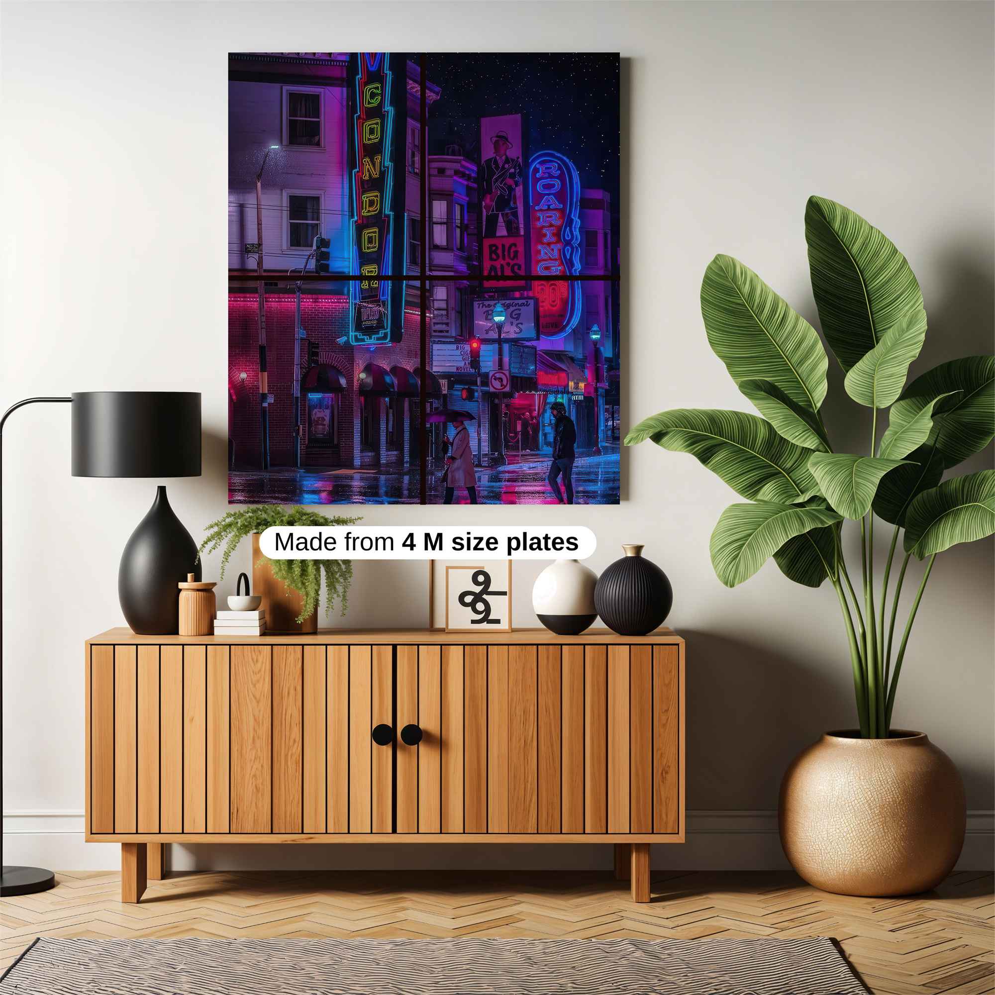 Neon Reverie Safe Wall Magnetic / M