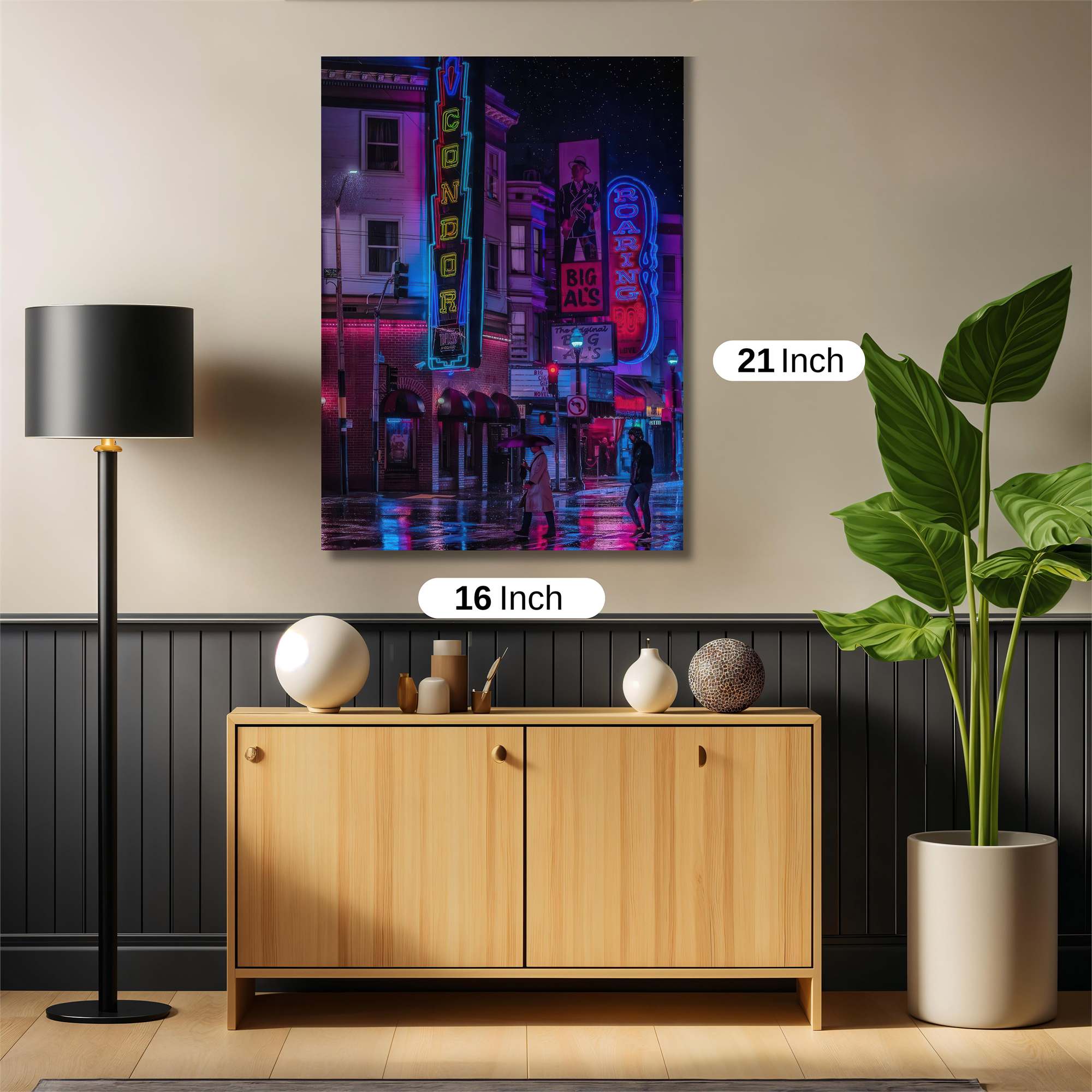 Neon Reverie Safe Wall Magnetic / M