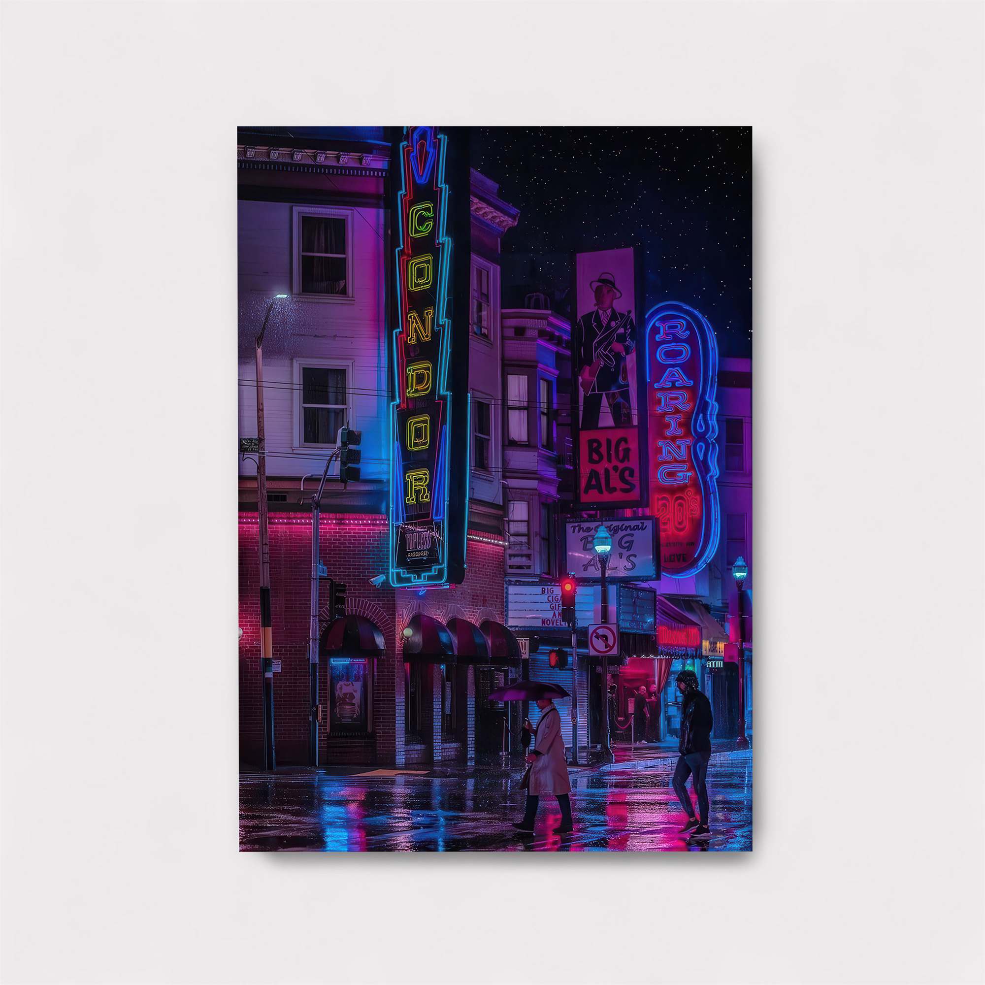 Neon Reverie Safe Wall Magnetic / M