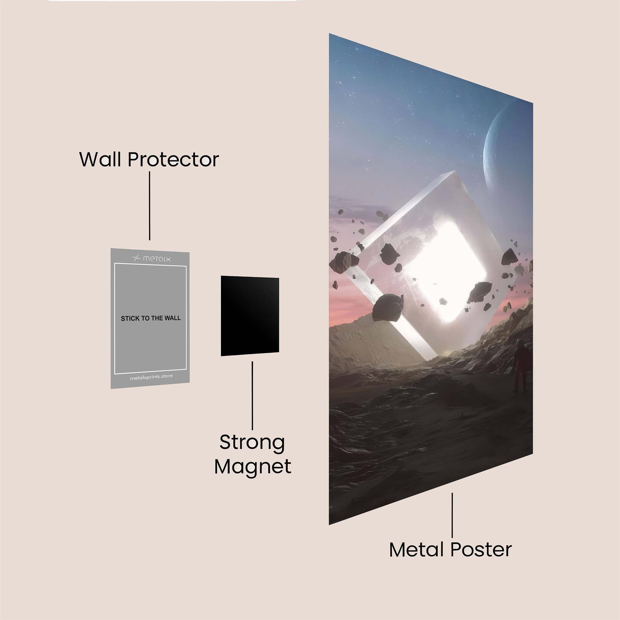 Celestial Enigma Safe Wall Magnetic / M
