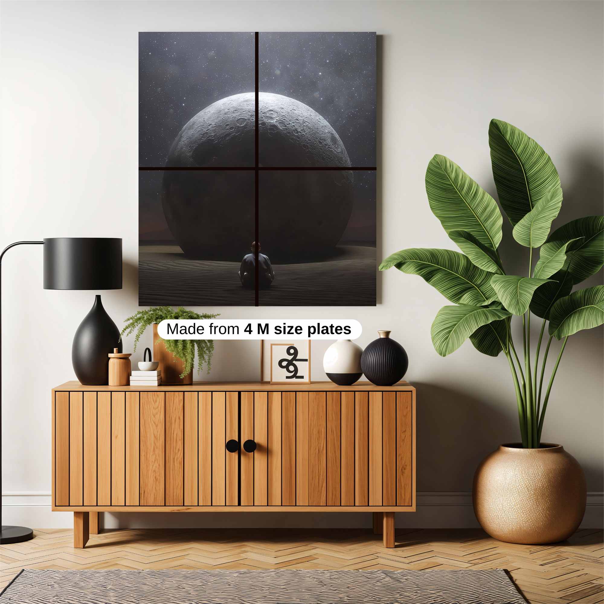 Lunar Contemplation Safe Wall Magnetic / M
