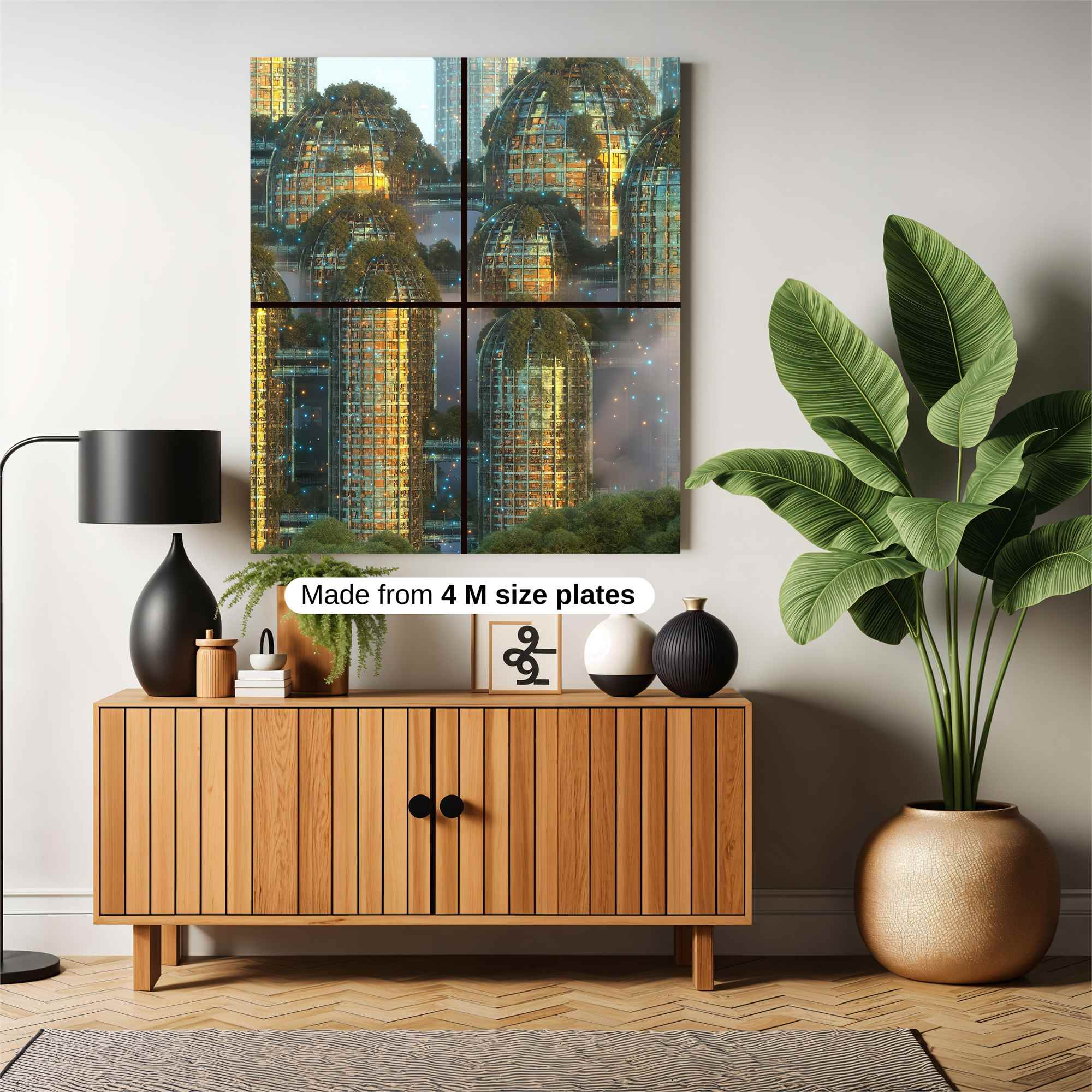 Botanical Luminescence Safe Wall Magnetic / M