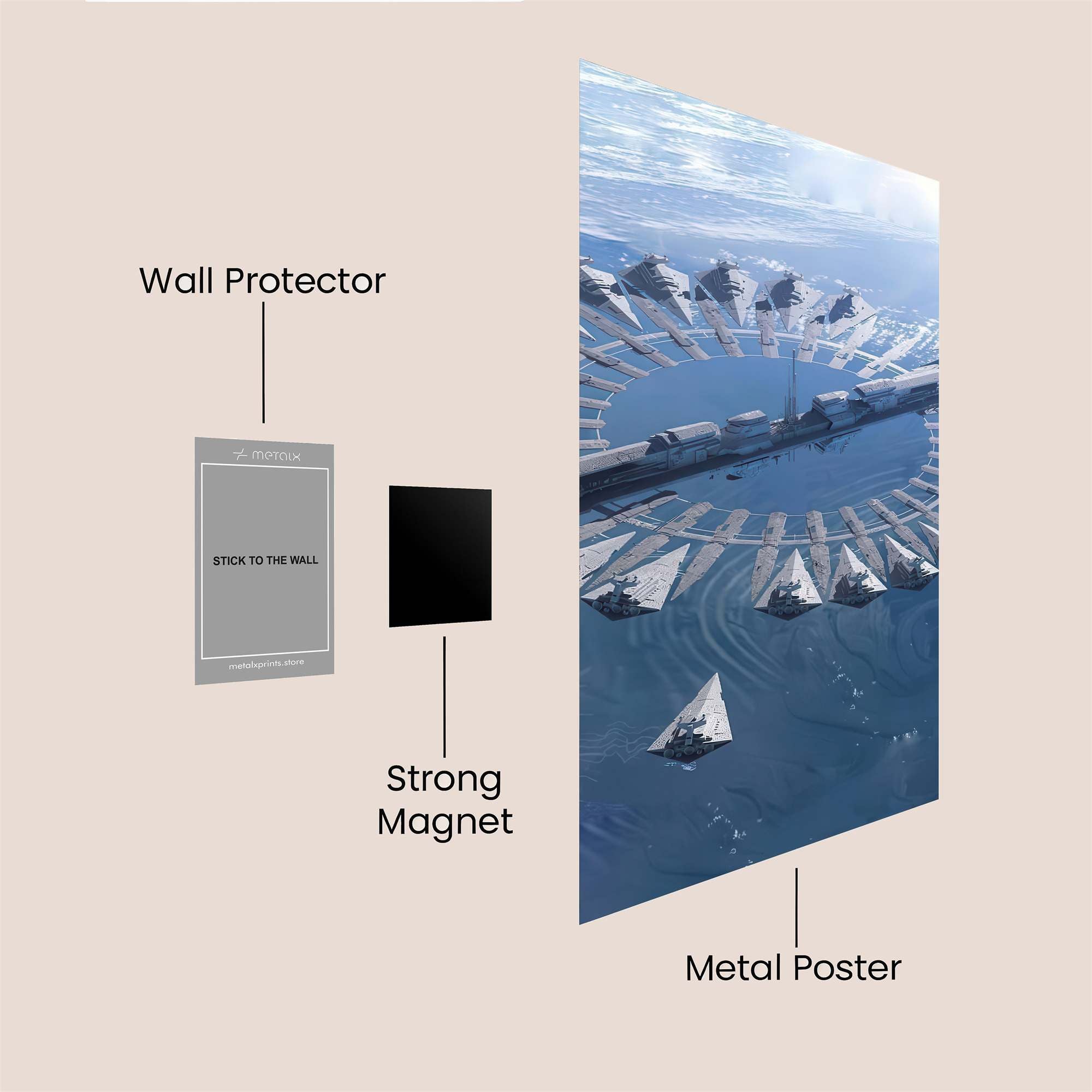 Future Nexus Safe Wall Magnetic / M