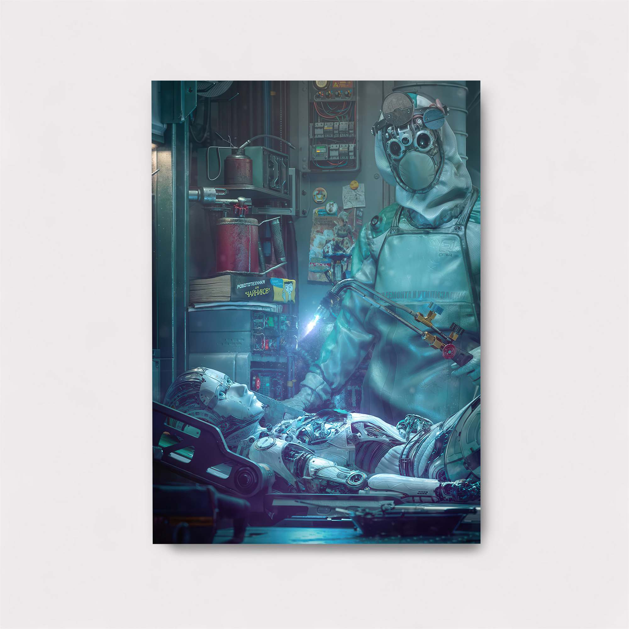 Cybernetic Revival Safe Wall Magnetic / M