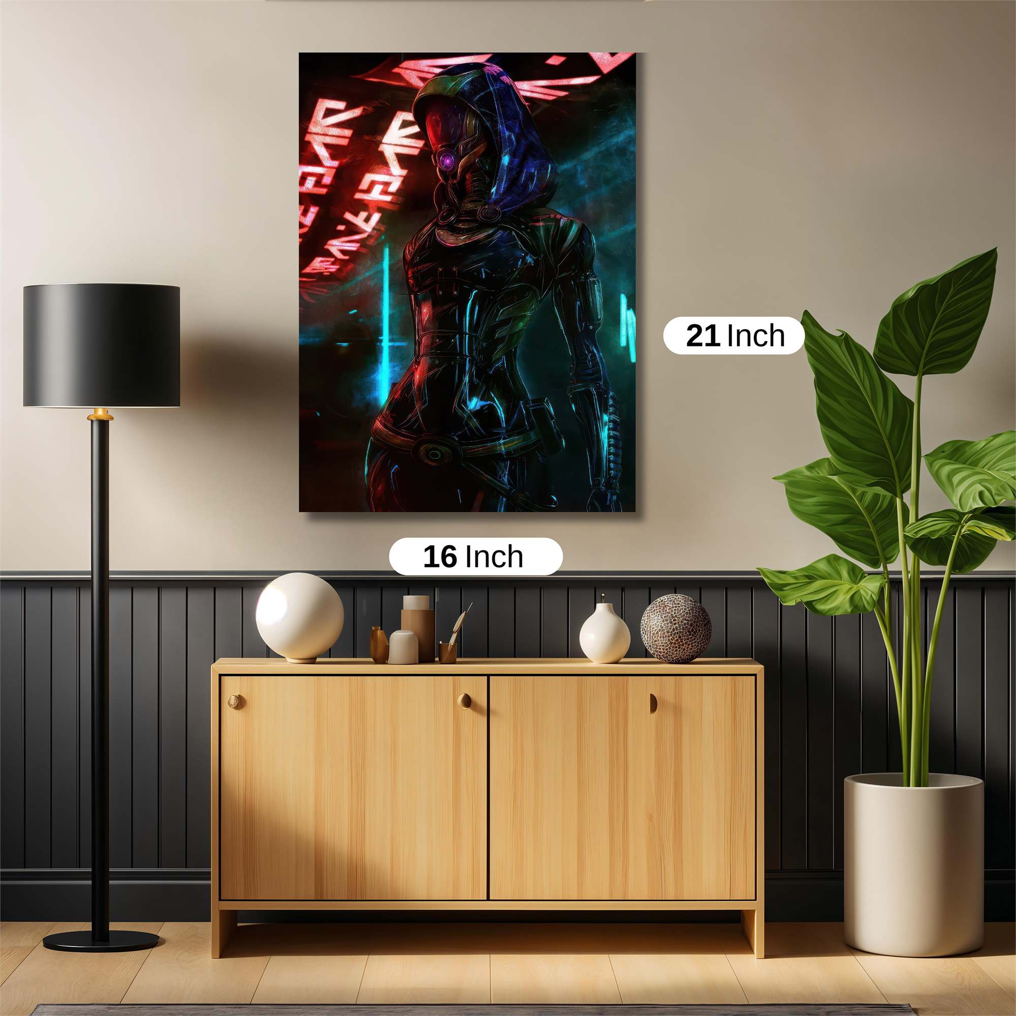 Neon Enigma Safe Wall Magnetic / M